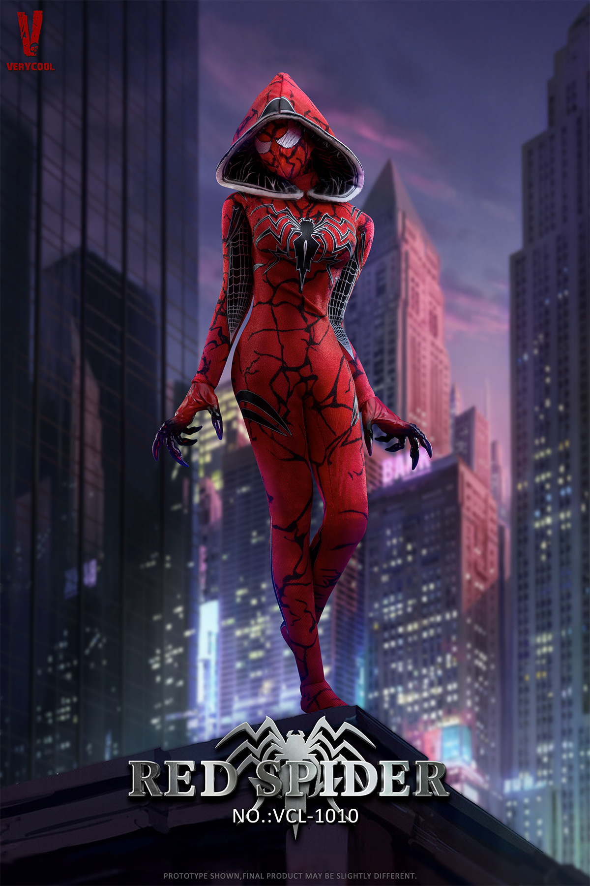 Very Cool 1/6 Red Spider Female Figure Accessories [VC