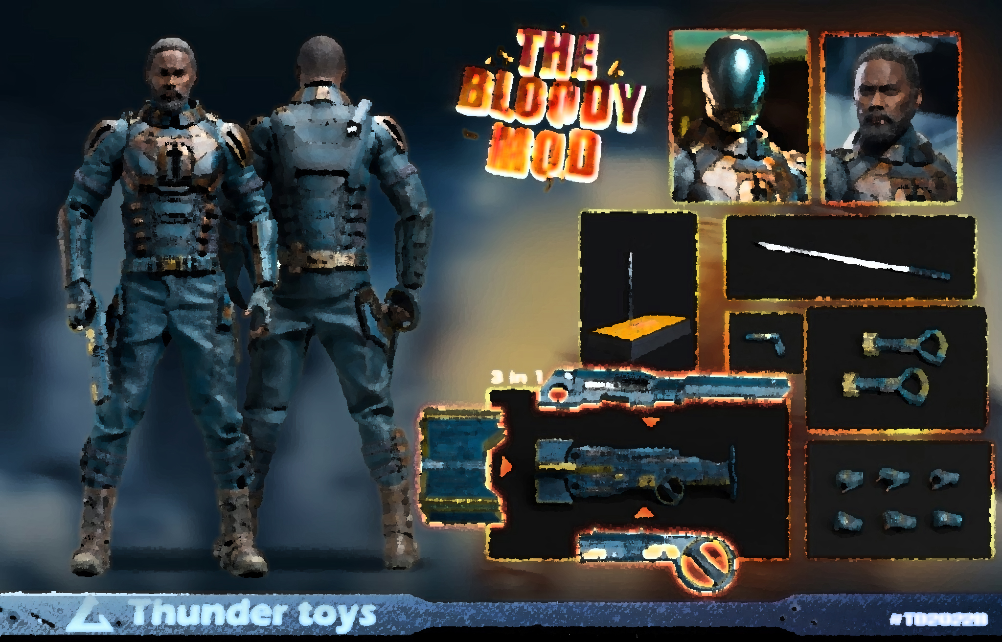1/6 Thunder Toys The Bloody Mod Deluxe Version [THD-2022B] - EKIA