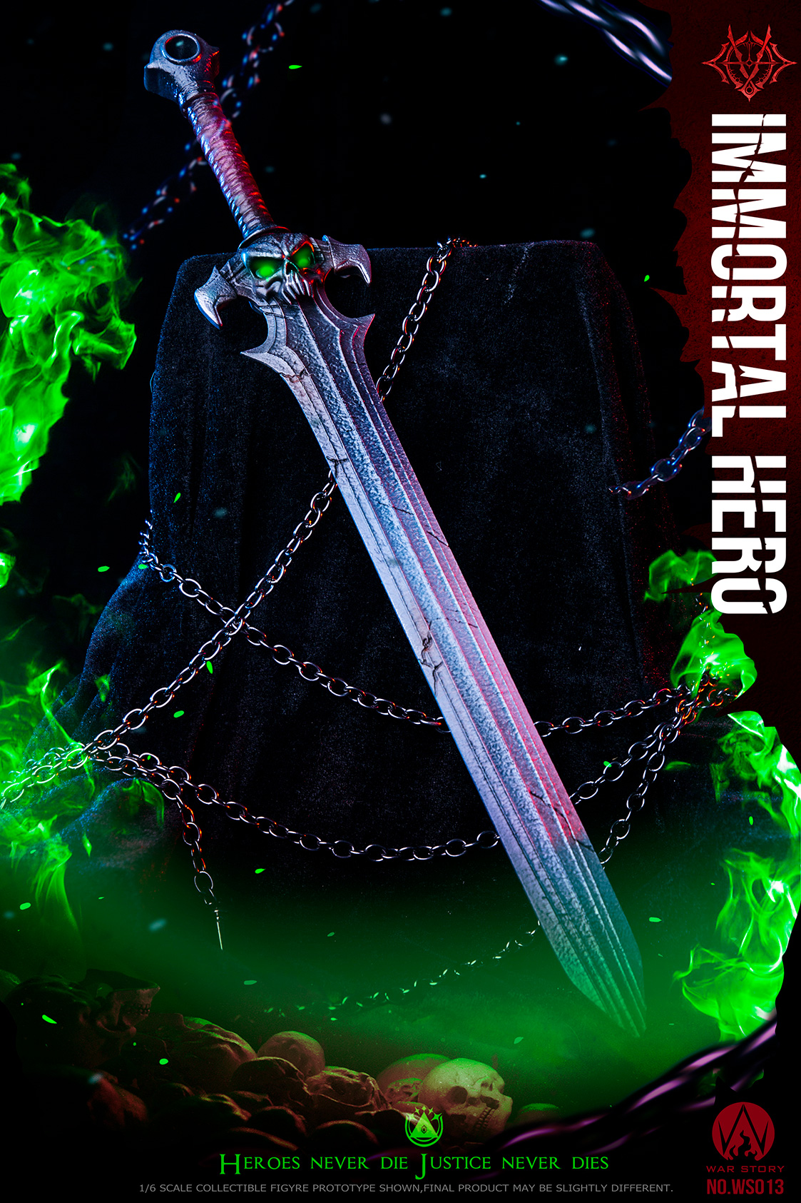 War Story 1:6 Immortal Hero Boxed Figure [WS-013] - EKIA Hobbies