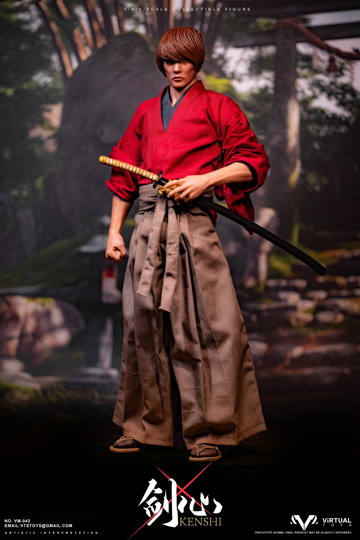 Virtual Toys 1/6 Kenshi Normal Version Figure [VM-043A]