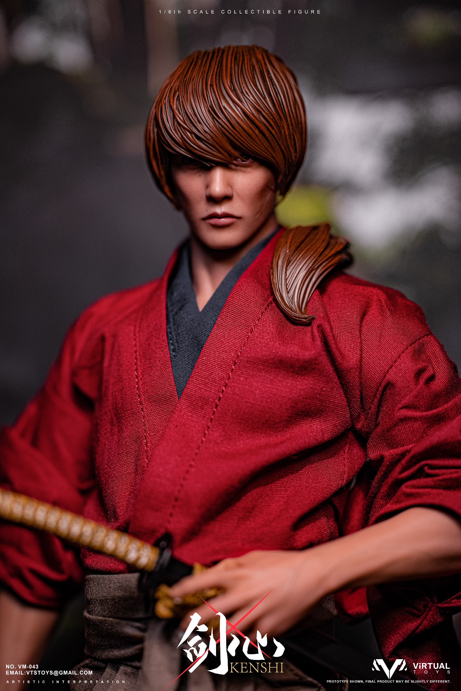 Virtual Toys 1/6 Kenshi Normal Version Figure [VM-043A] - EKIA Hobbies