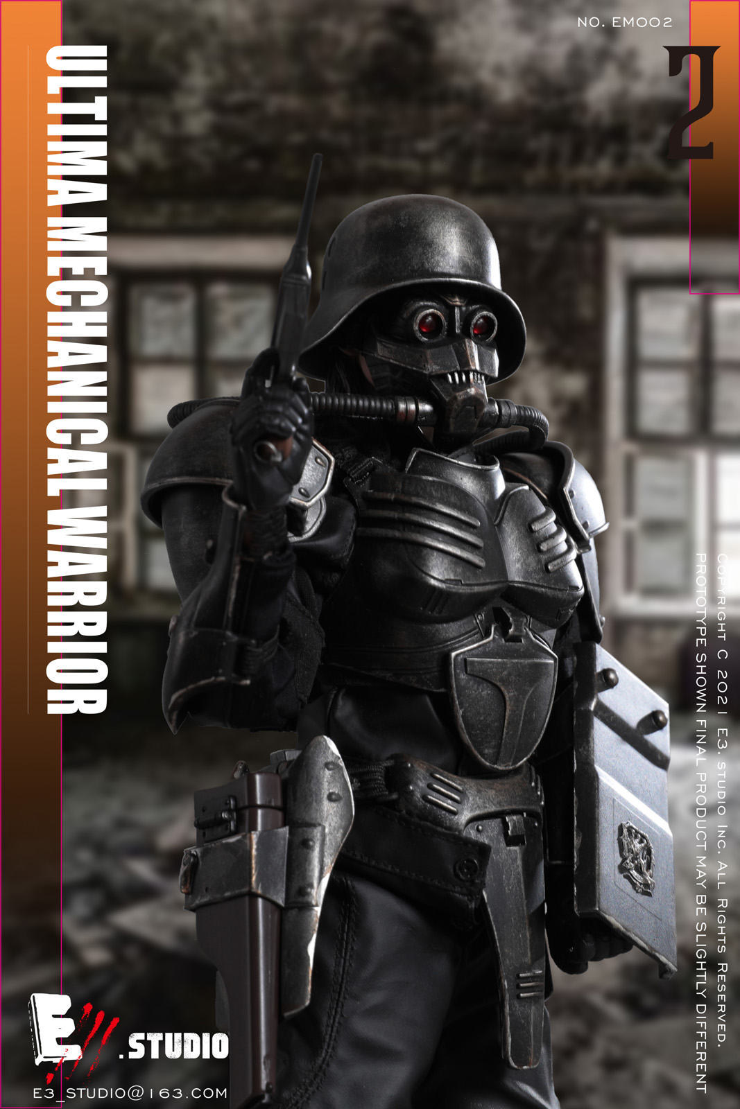その他 E3.STUDIO ULTIMA MECHANICAL WARRIOR NO.2 E3.STUDIO 1/6 Scale ULTIMA MECHANICAL WARRIOR NO.2 Figure