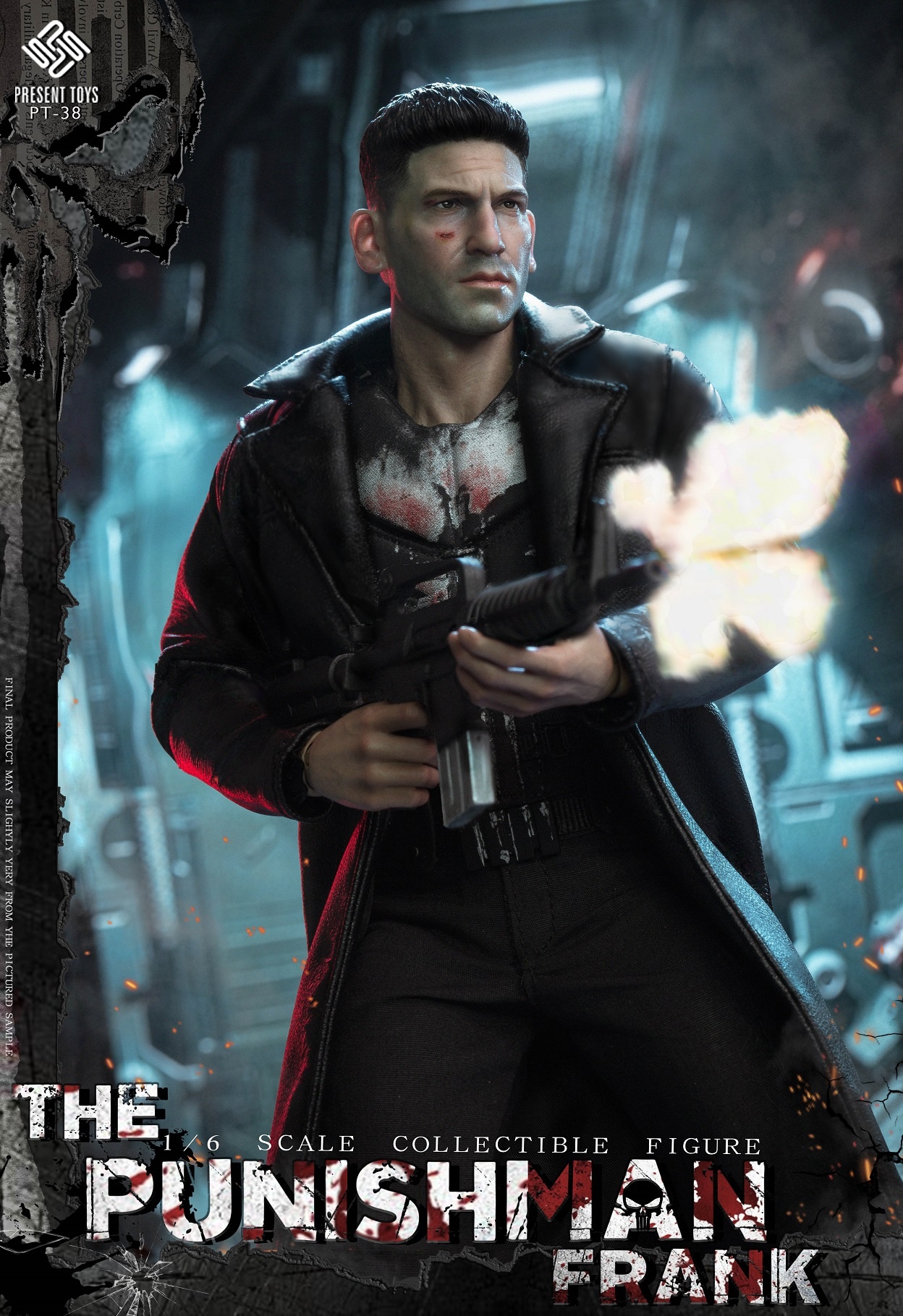 1/6 Present Toys The Punishman Frank Action Figure [PST-SP38