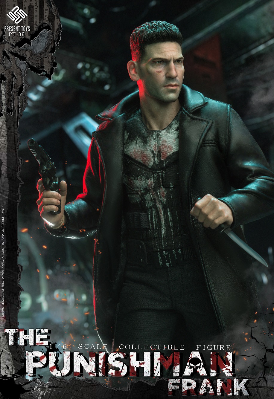 1/6 Present Toys The Punishman Frank Action Figure [PST-SP38