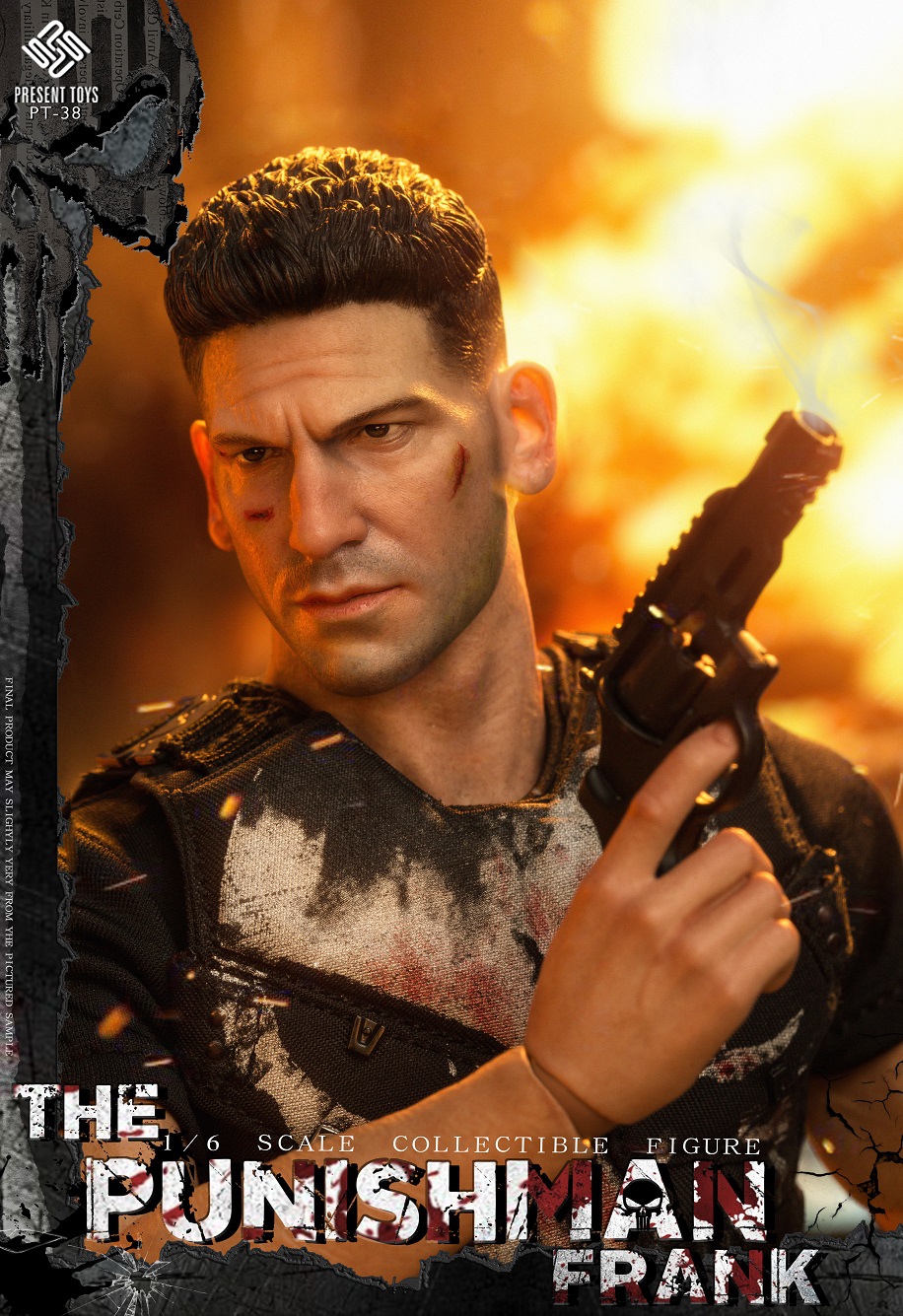 1/6 Present Toys The Punishman Frank Action Figure [PST-SP38