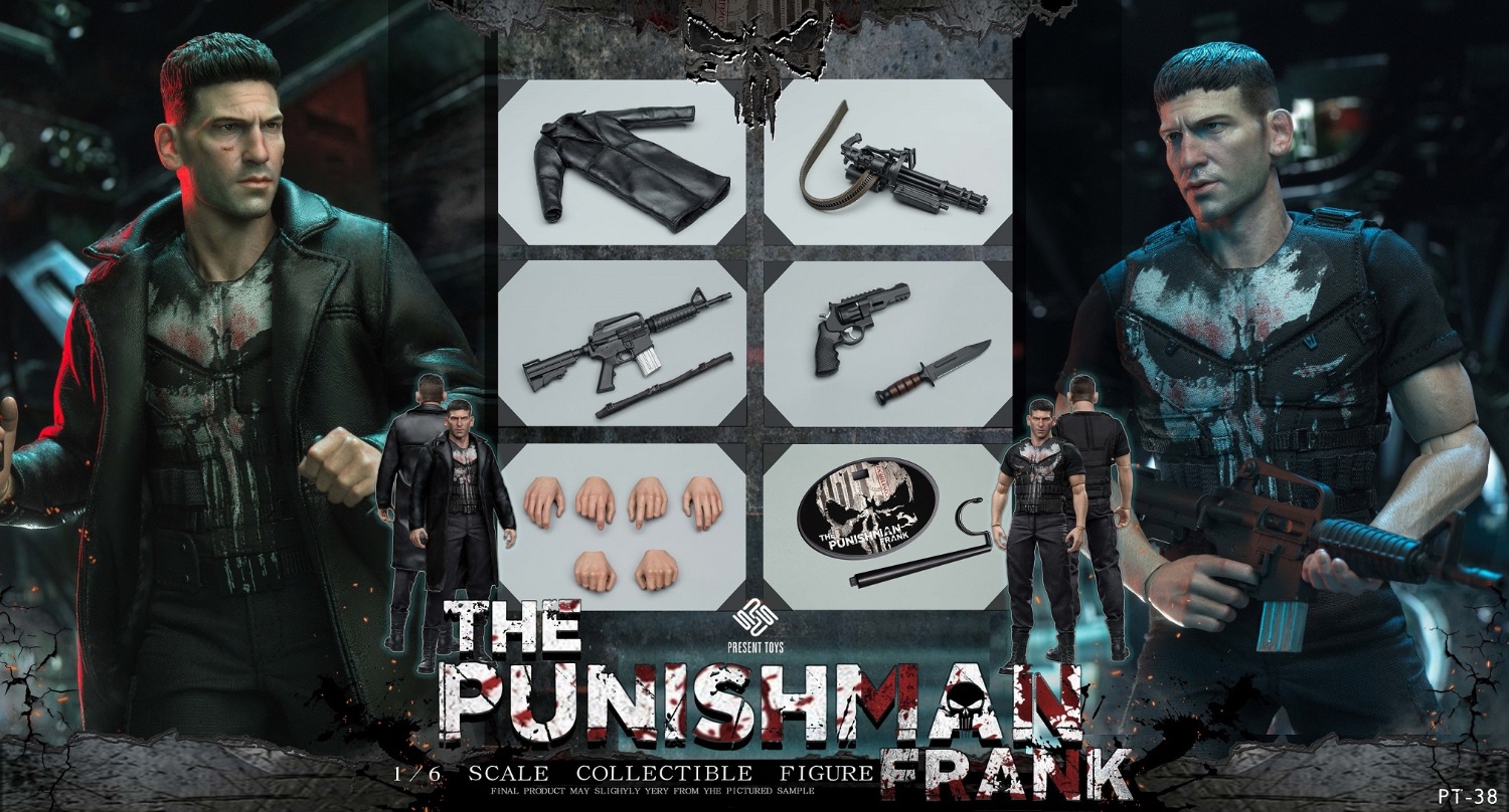 1/6 Present Toys The Punishman Frank Action Figure [PST-SP38