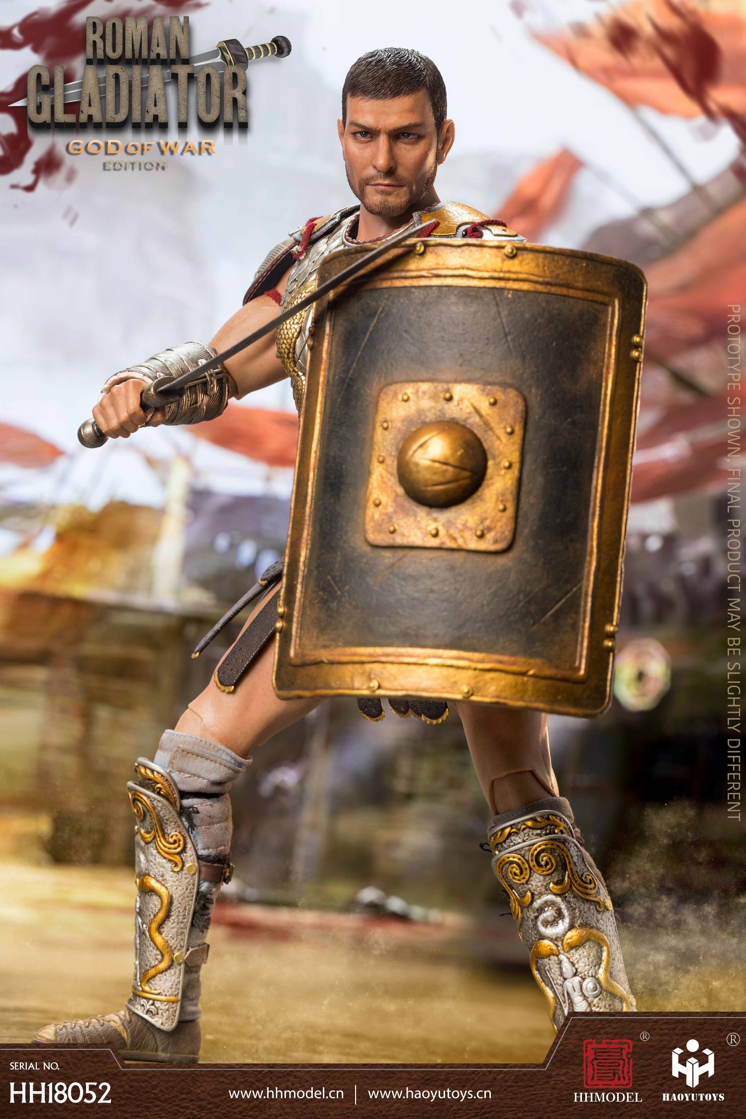 HH model X HaoYu Toys Imperial Legion Roman Gladiator Ares