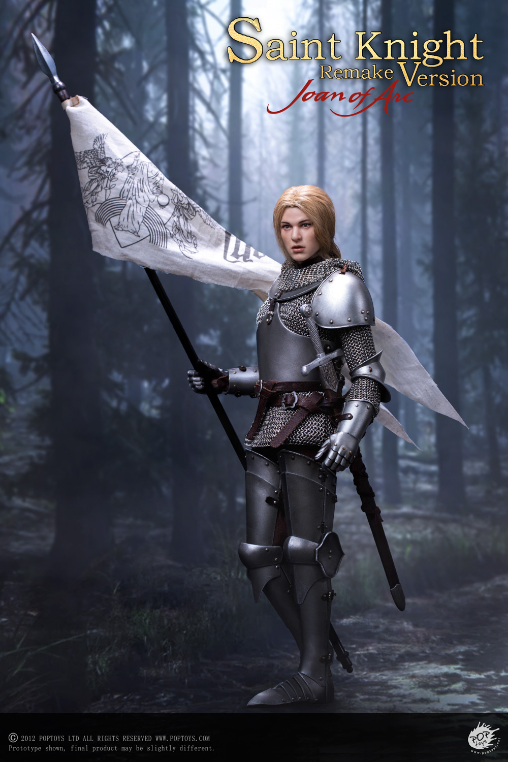 1/6 POP toys Saint Knight Joan of Arc 2.0 Figure [POP-EX047