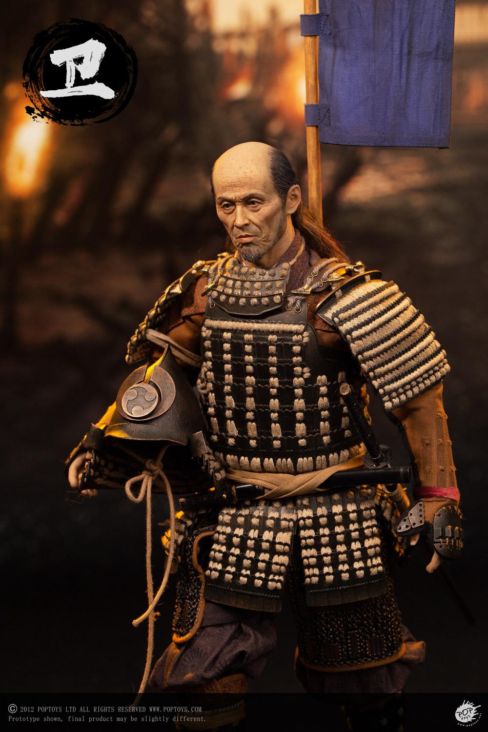 POP Toys 1/6 Ashigaru Trio Second Bomb Wei Ashigaru Figure [POP-EX045]