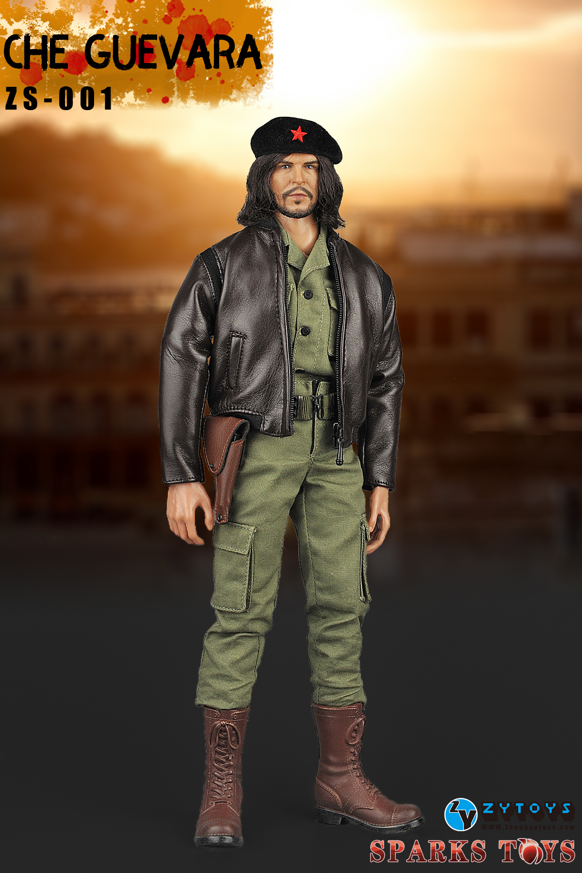 ZYTOYS x SPARKS TOYS Che Guevara Action Figure [ZY-ZS001