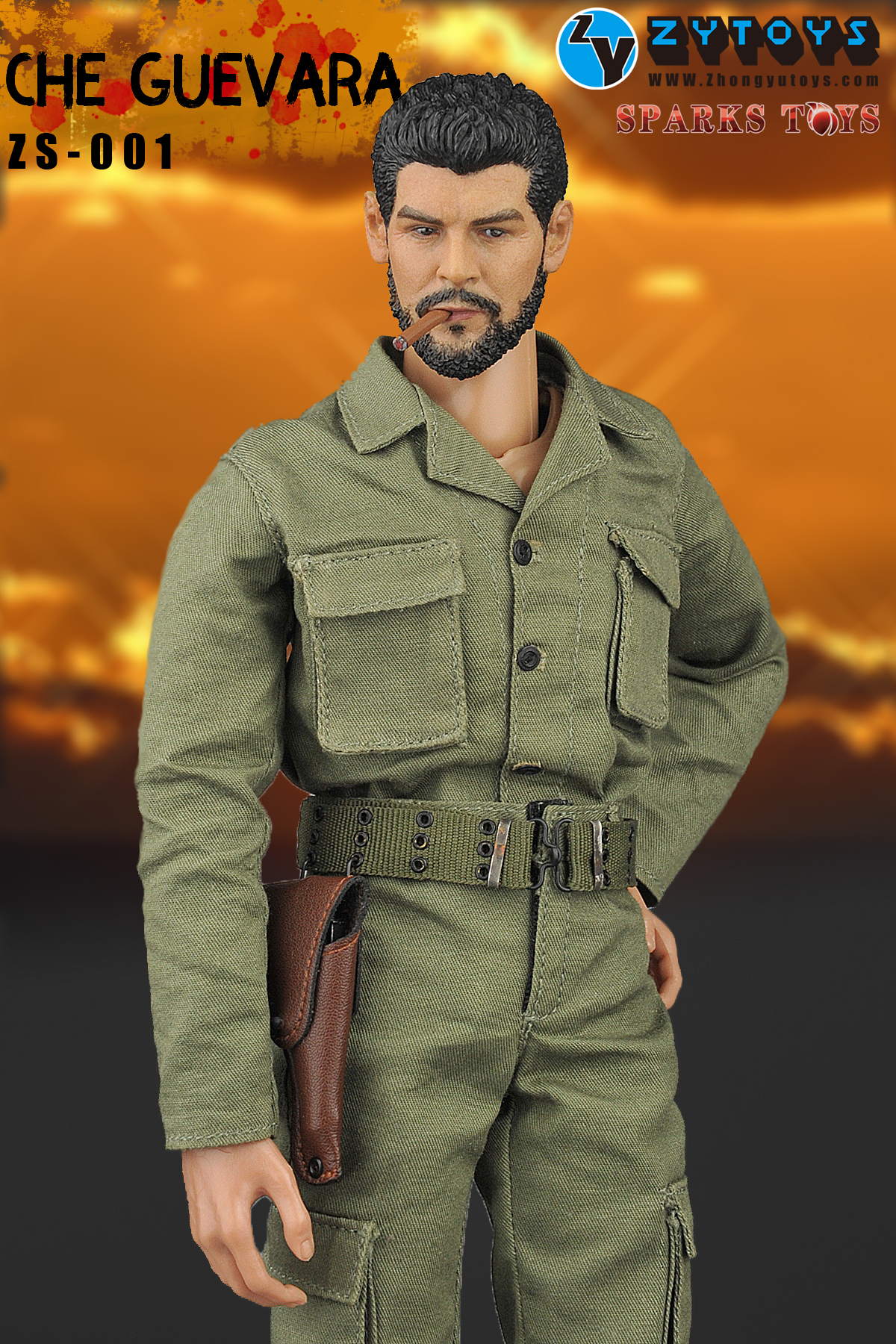 ZYTOYS x SPARKS TOYS Che Guevara Action Figure [ZY-ZS001] - EKIA Hobbies