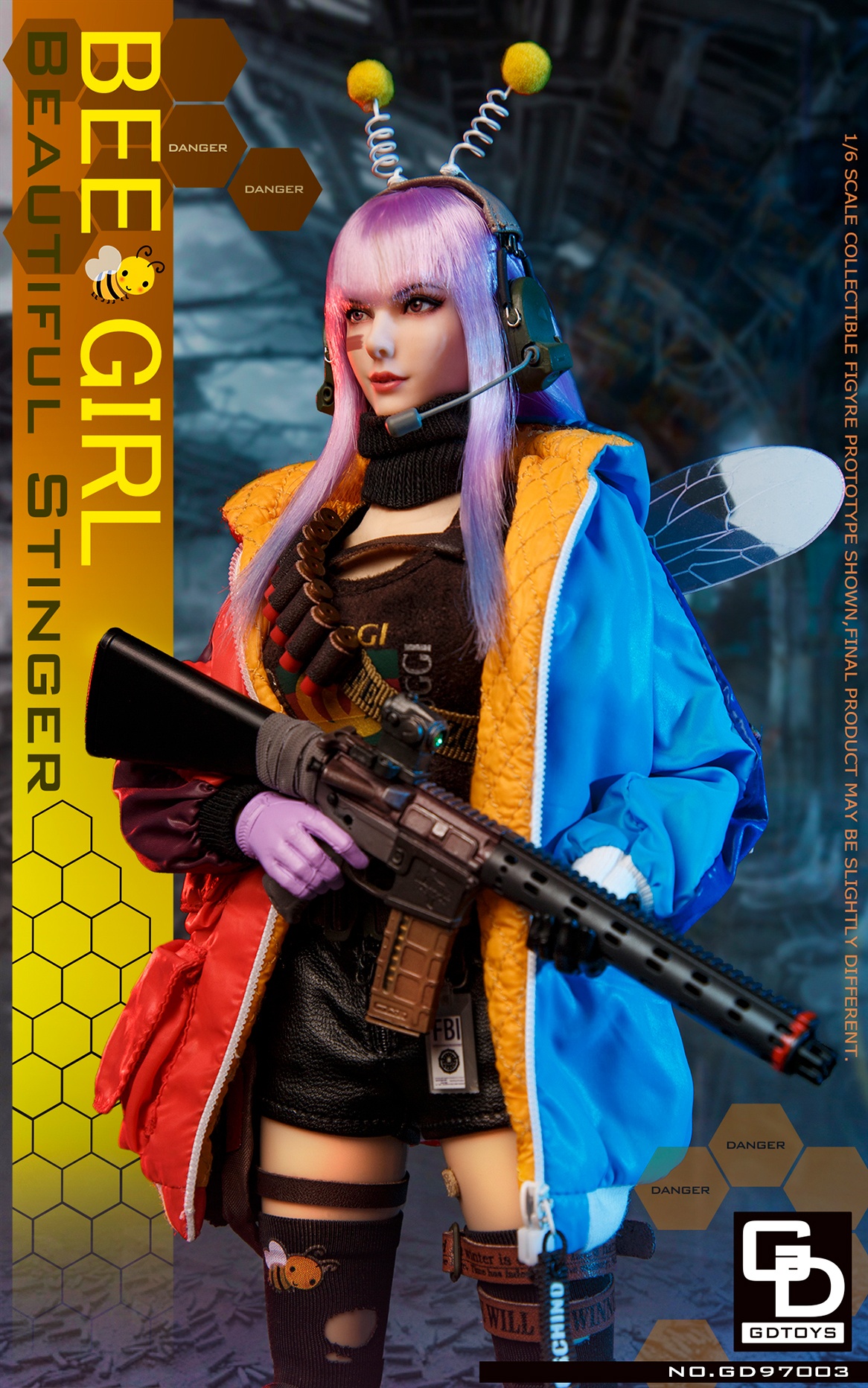【貴重盤】Dancer/ベスト・オブ・タイジ・フジモト GDTOYS End Bee Girl 1/6 Action Figure [GD-97003] - EKIA Hobbies
