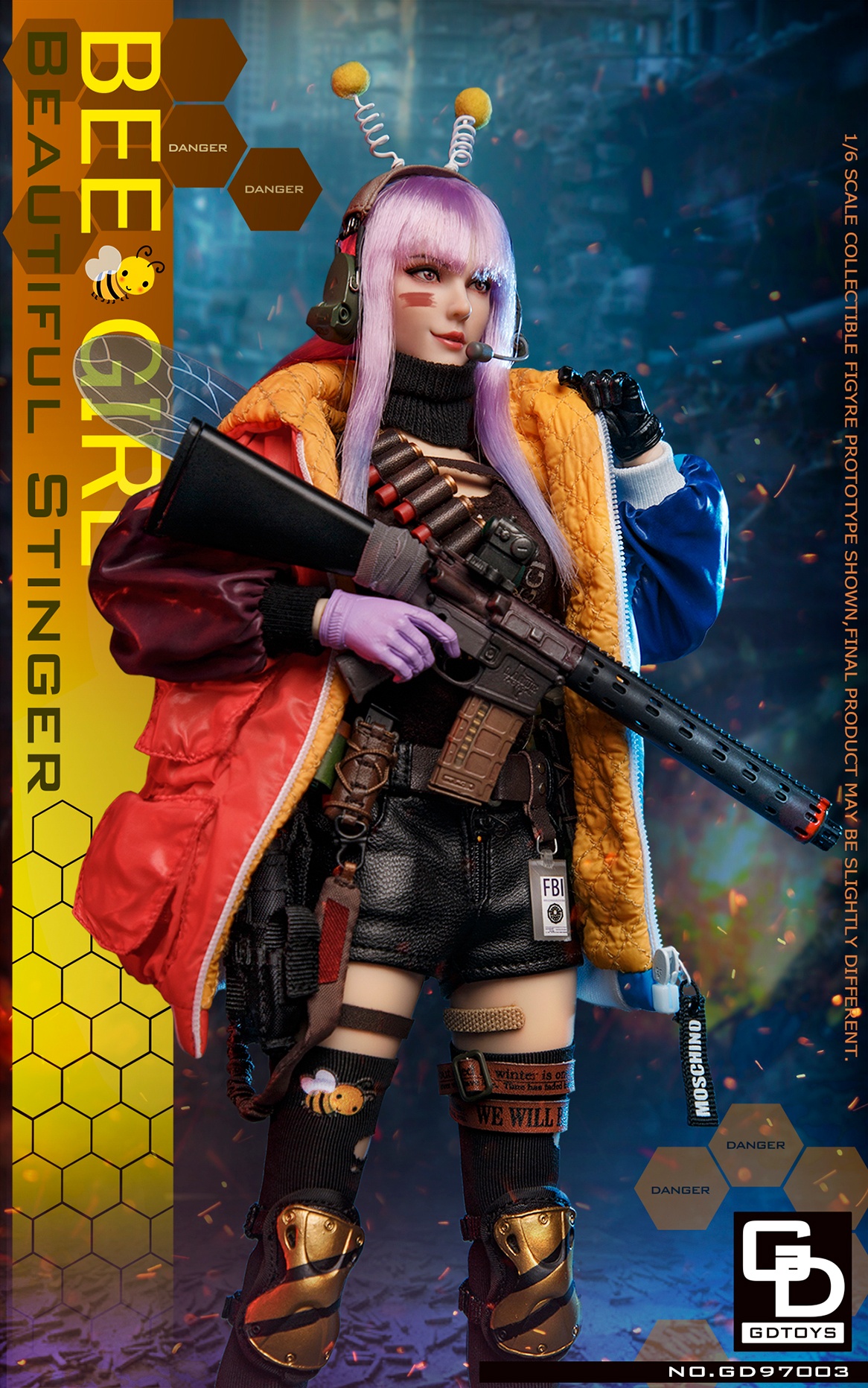 GDTOYS End Bee Girl 1/6 Action Figure [GD-97003] - EKIA Hobbies