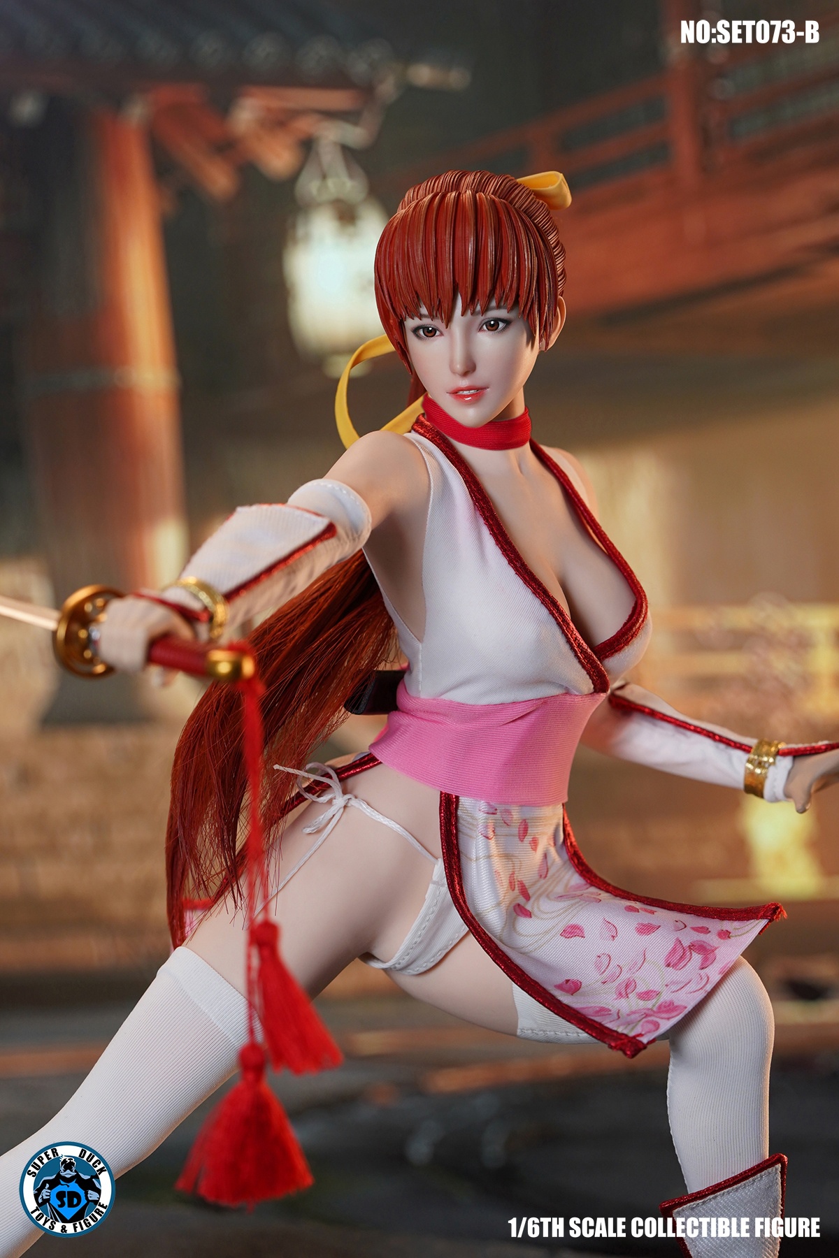 1/6 Super Duck Pink Sexy Kunoichi Set for TBLeague S10D Body