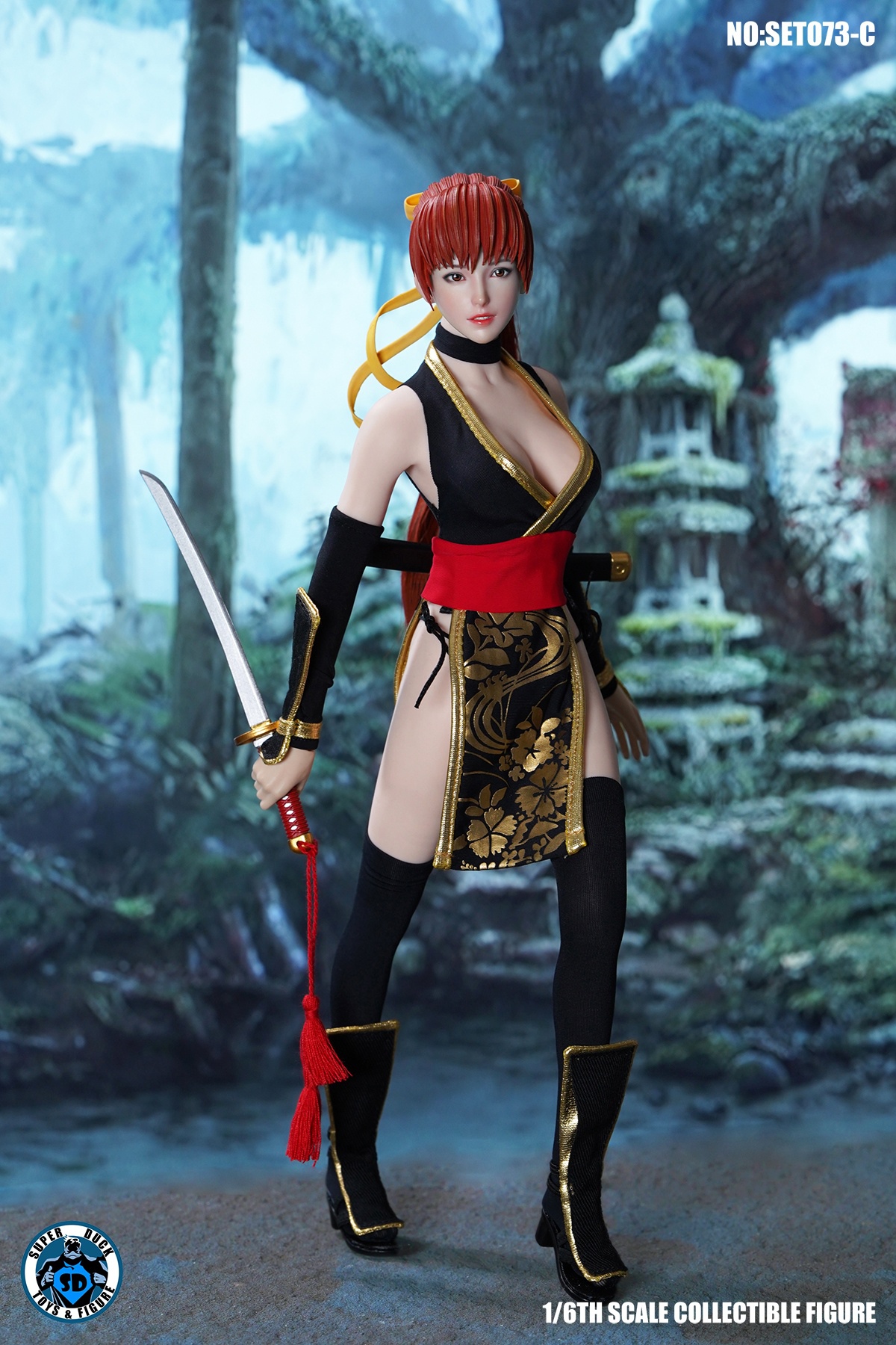 1/6 Super Duck Blue Sexy Kunoichi Set for TBLeague S10D Body [SUD