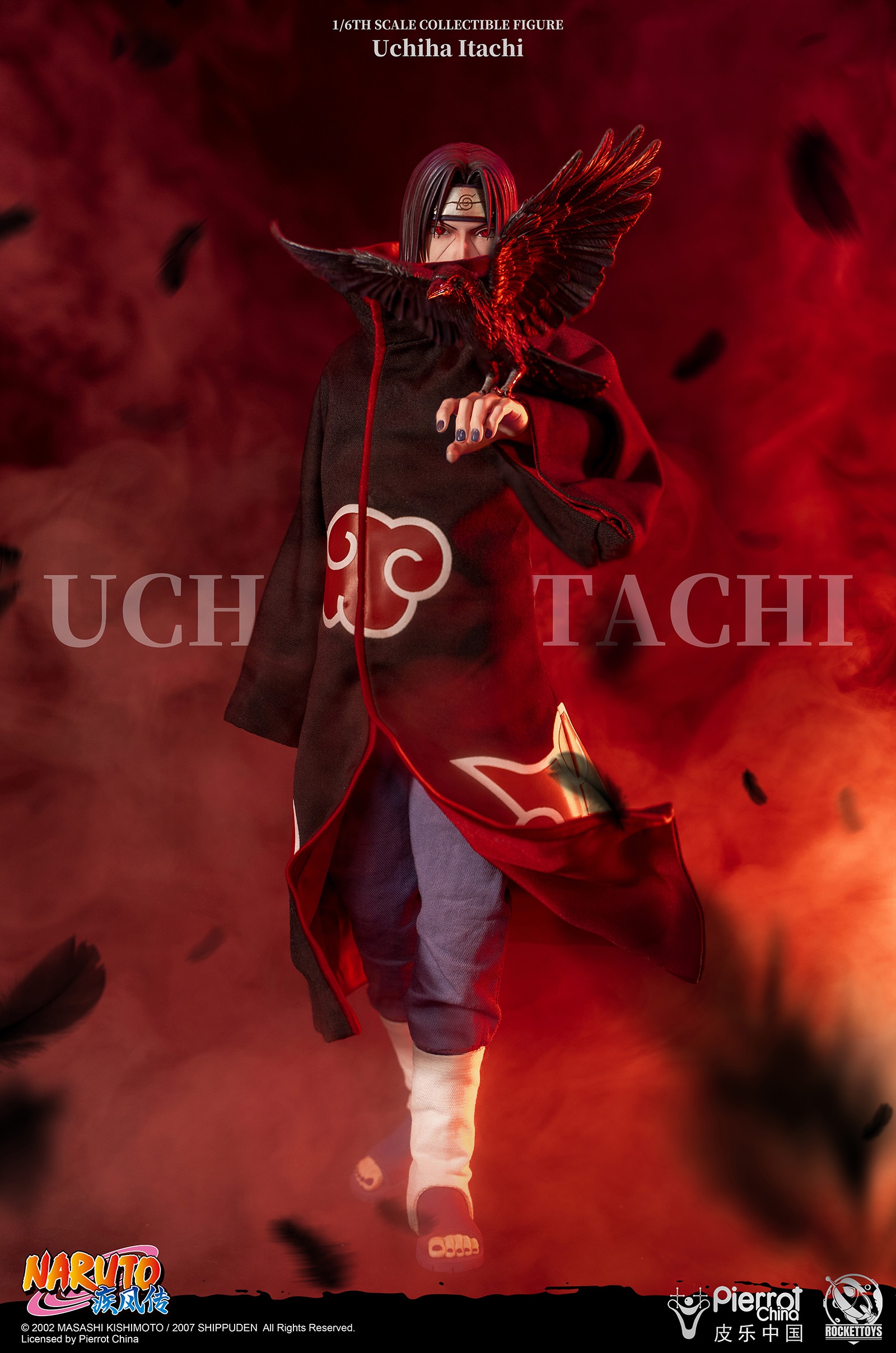 Rocket Toys 1:6 Uchiha Itachi Action Figure [ROC-003] - EKIA Hobbies
