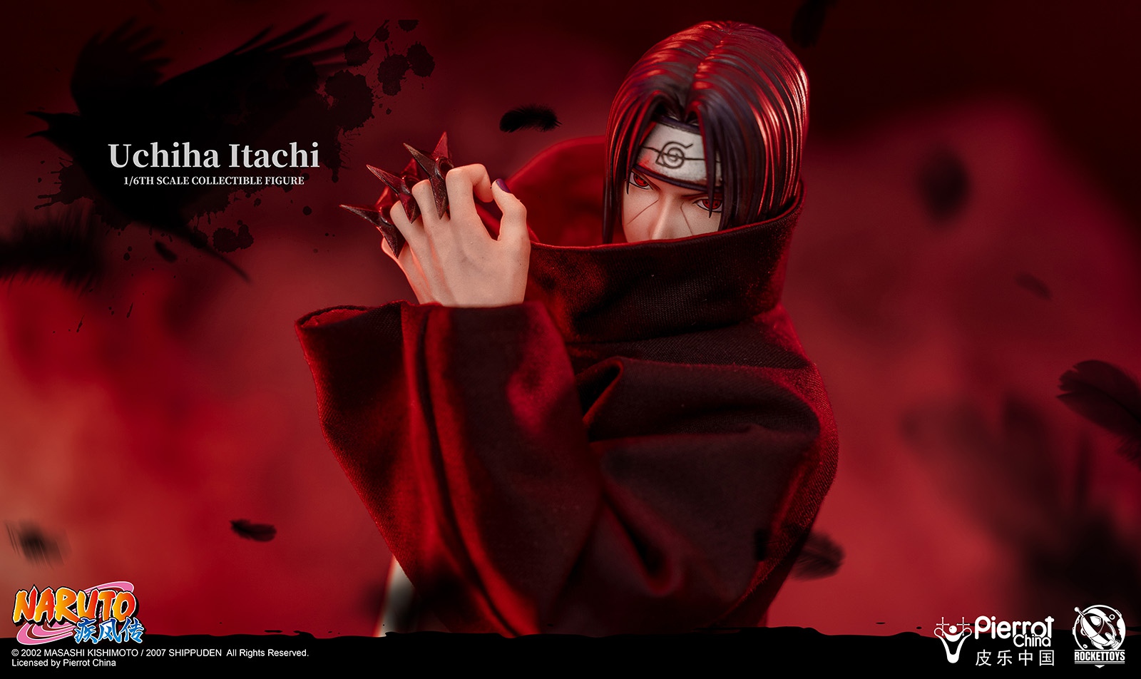 Rocket Toys 1:6 Uchiha Itachi Action Figure [ROC-003] - EKIA Hobbies