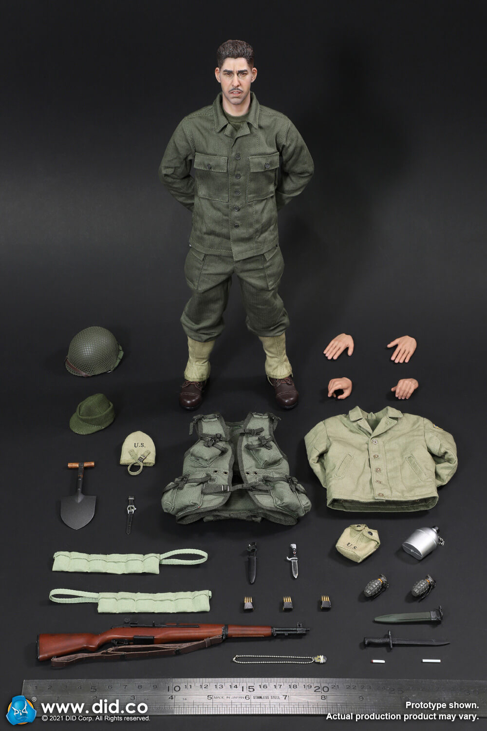 1&frasl;6 WWII US 2nd Ranger Battalion Series 6 Private Mellish