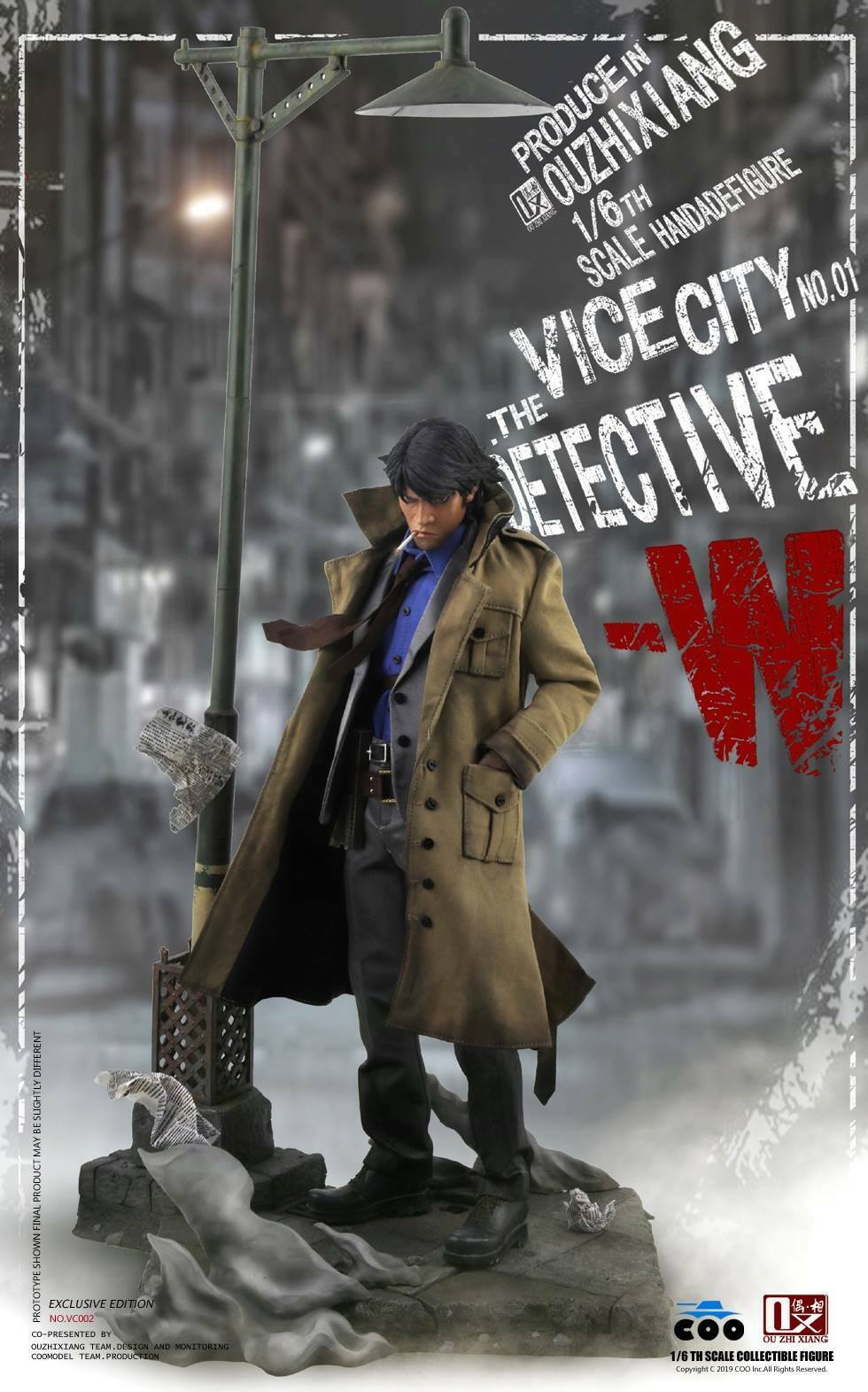 トイガン WA CUSTOM WORKS SCW2006 REMIX DETECTIVE Coomodel x Ouzhixiang Vice City The Detective W Exclusive Edition