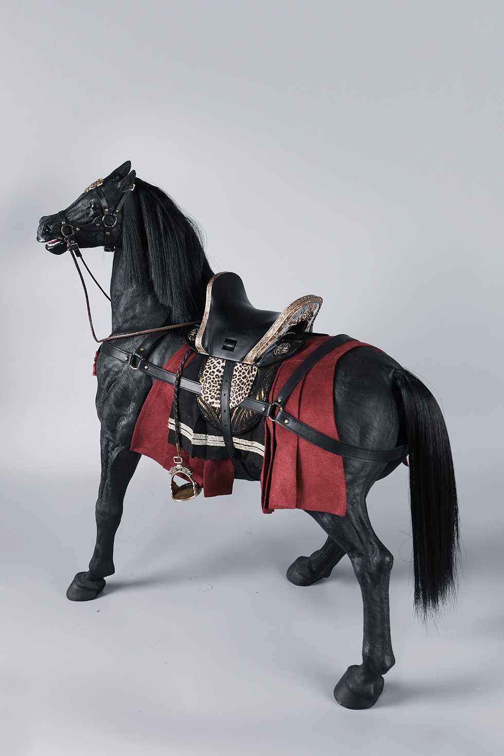snow様 303 Toys 1/6 Black Cloud On Snow The Steed of Zhang Fei