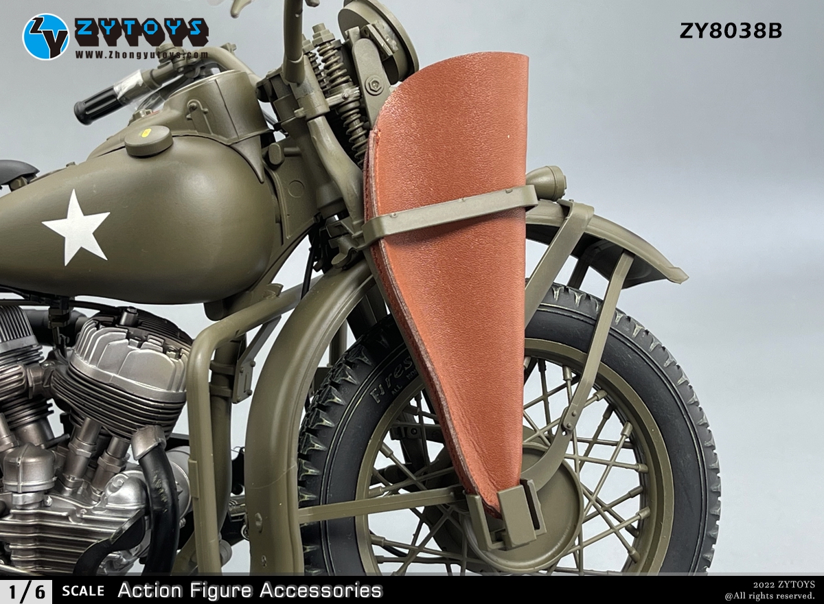 ZY Toys 1/6 Motorcycle Accessories [ZY-8038B] - EKIA Hobbies