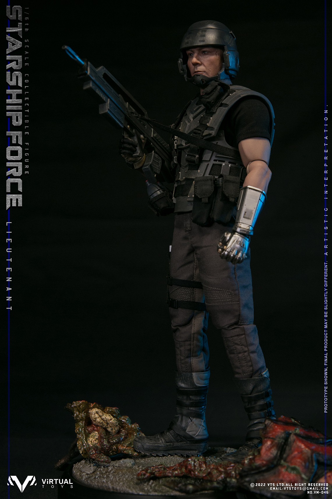 1/6 Virtual Toys Starship Force Lieutenant Action Figure [VTS