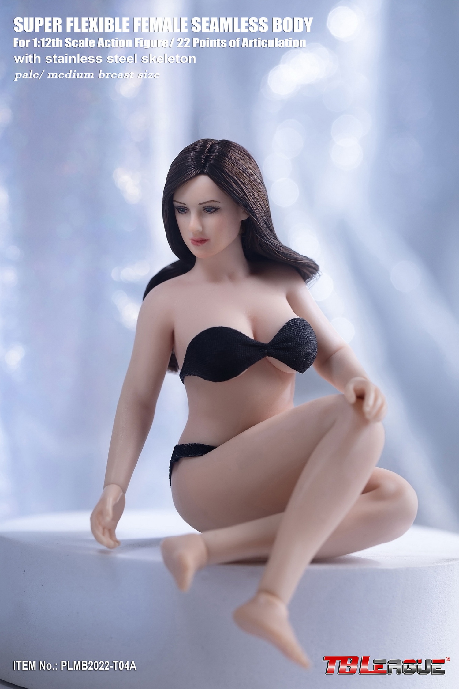 TBLeague Phicen S24A/25B/26A/27B/S22A 1/6 Scale Asian Girl Female  Pale&Suntan Medium Bust Seamless Flexible Body Doll 12 Figure