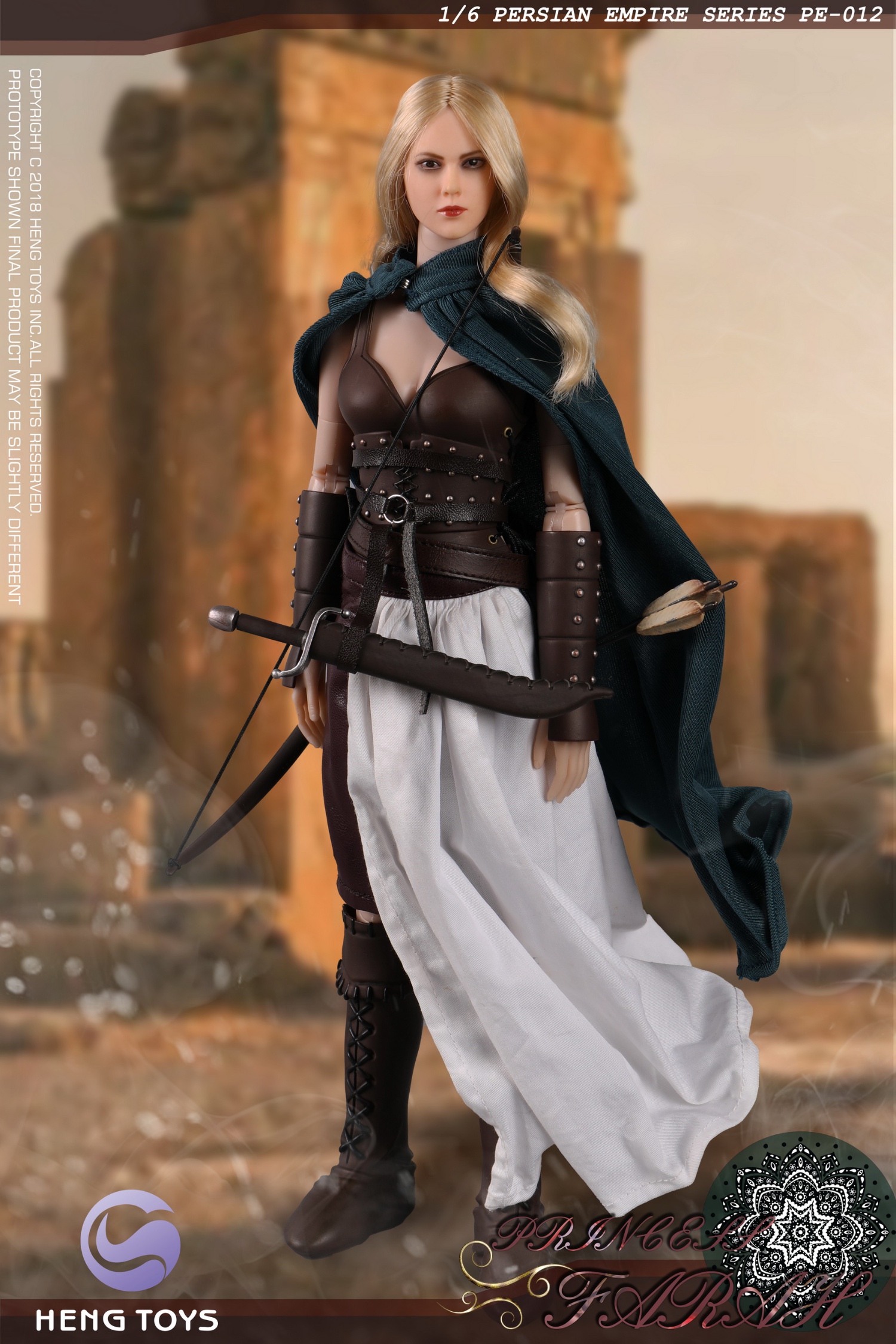 Heng Toys 1/6 Persian Female Archer Standard Version Figure [HGT