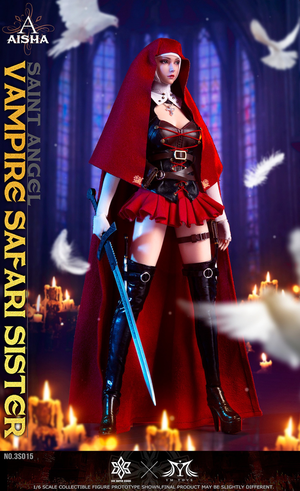3S Toys Vampire Safari Sister Saint Angel Boxed Figure [3S-015