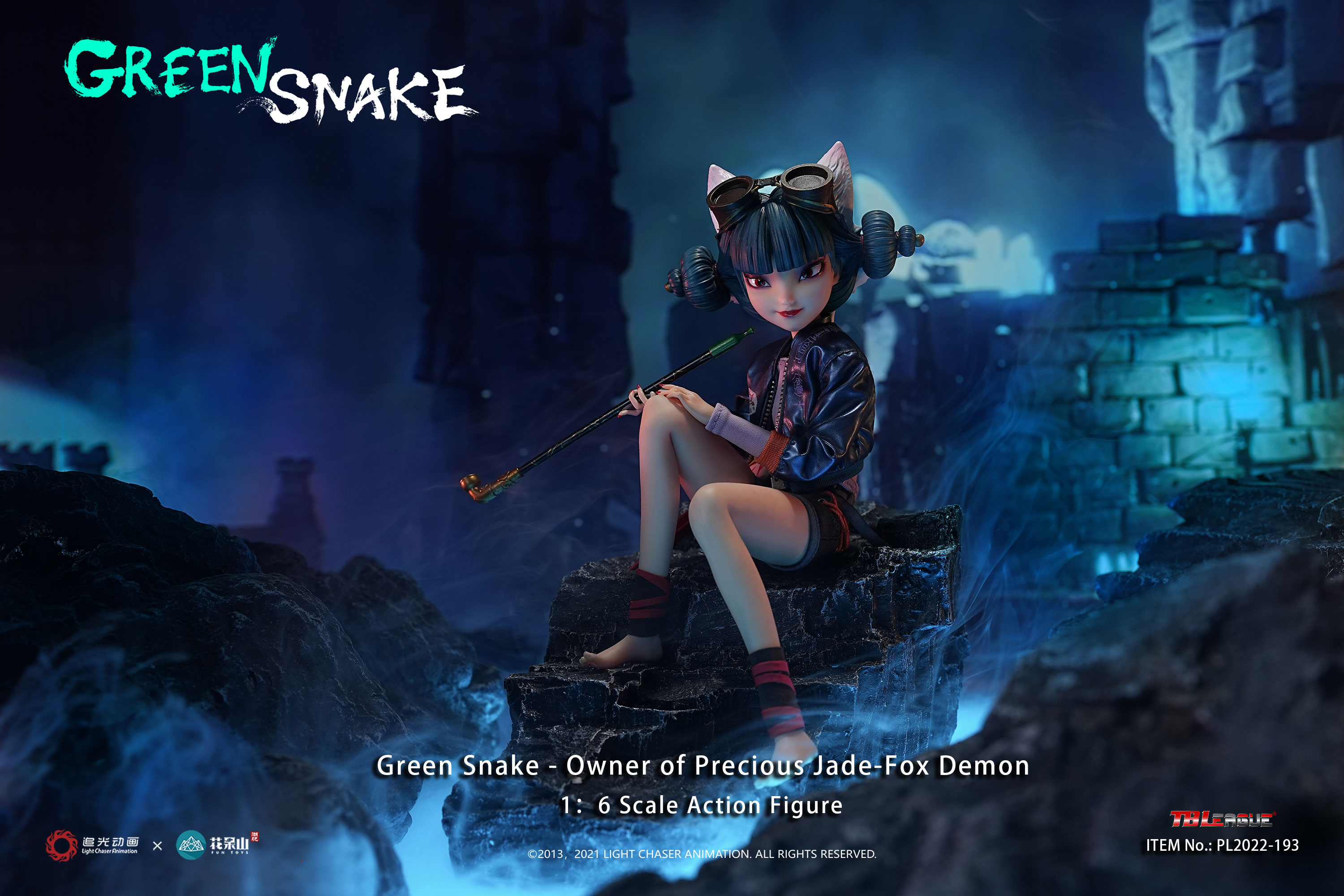 TBLeague 1/6 Green Snake Owner of Precious Jade Fox Demon