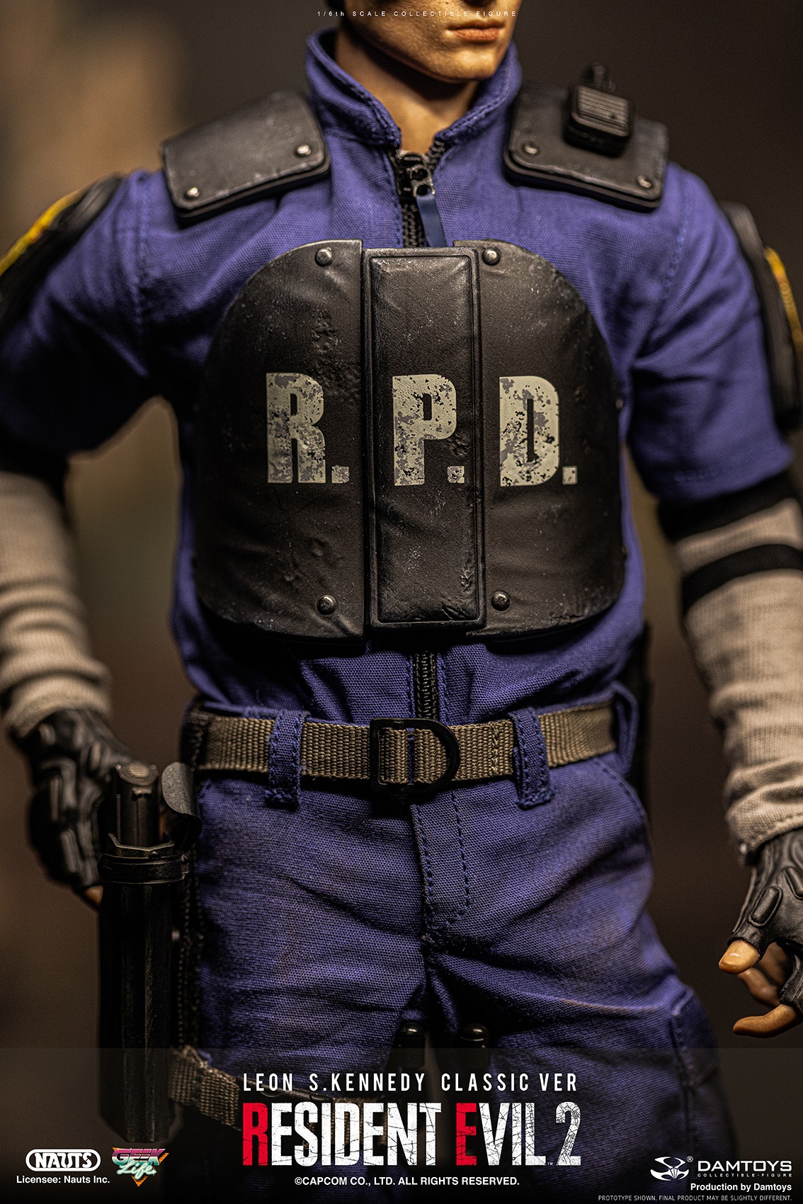NAUTS x DAMTOYS 1/6 Resident Evil 2 Leon S. Kennedy Classic