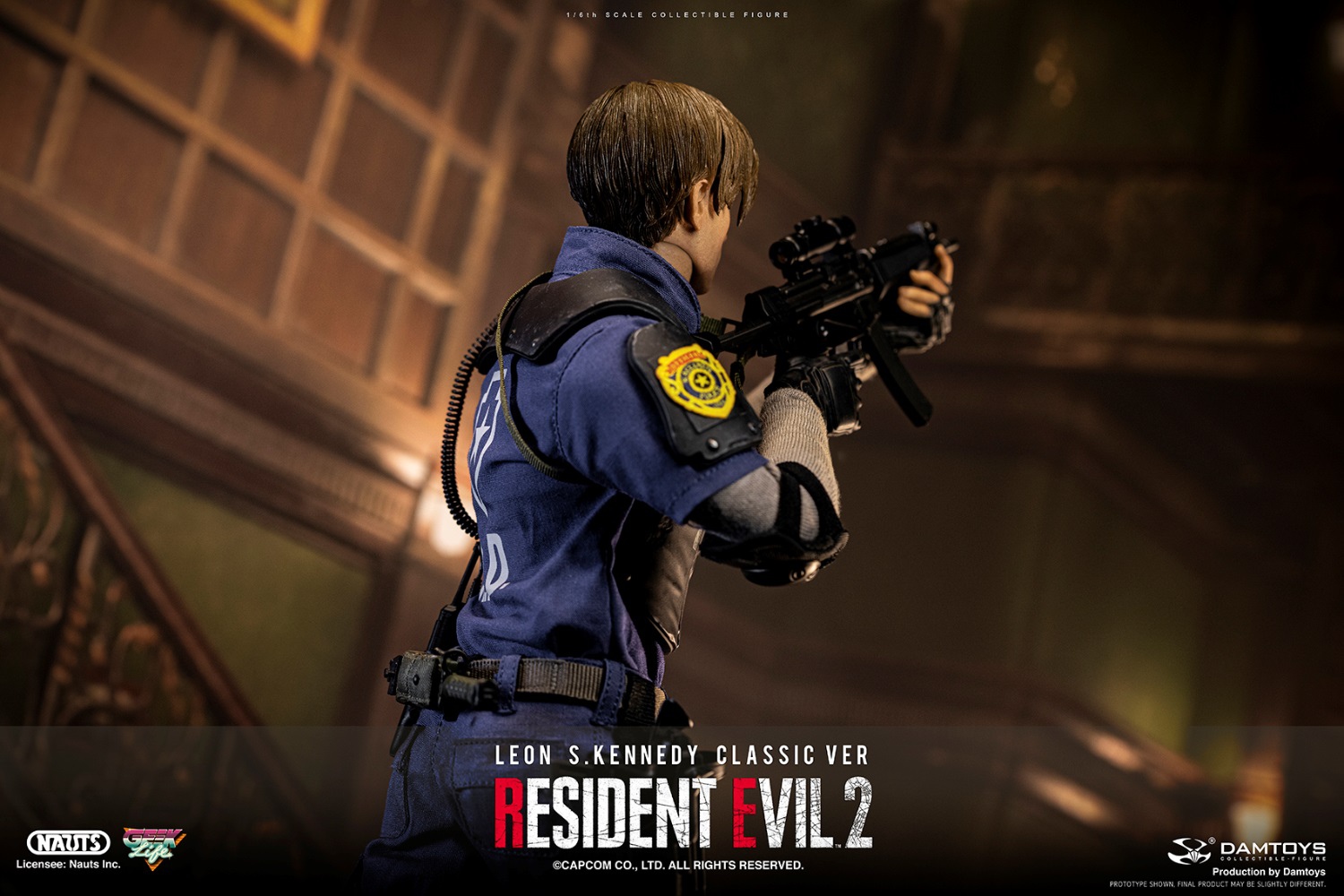 NAUTS x DAMTOYS 1/6 Resident Evil 2 Leon S. Kennedy Classic