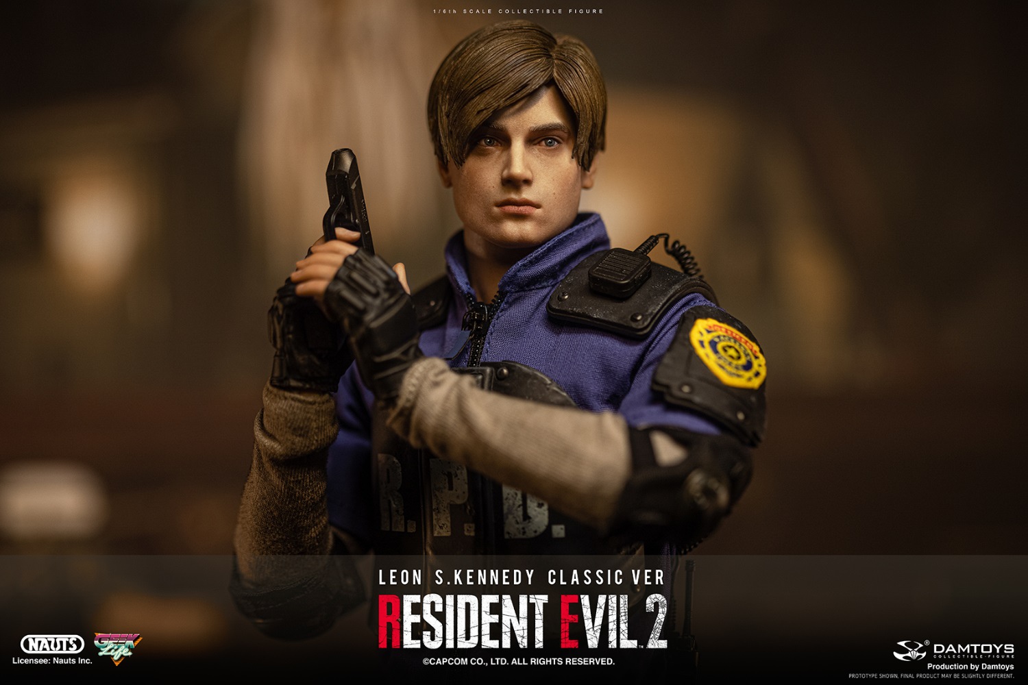 1/6 RESIDENT EVIL 2: Collectible Action Figure Claire Redfield Classic Ver.