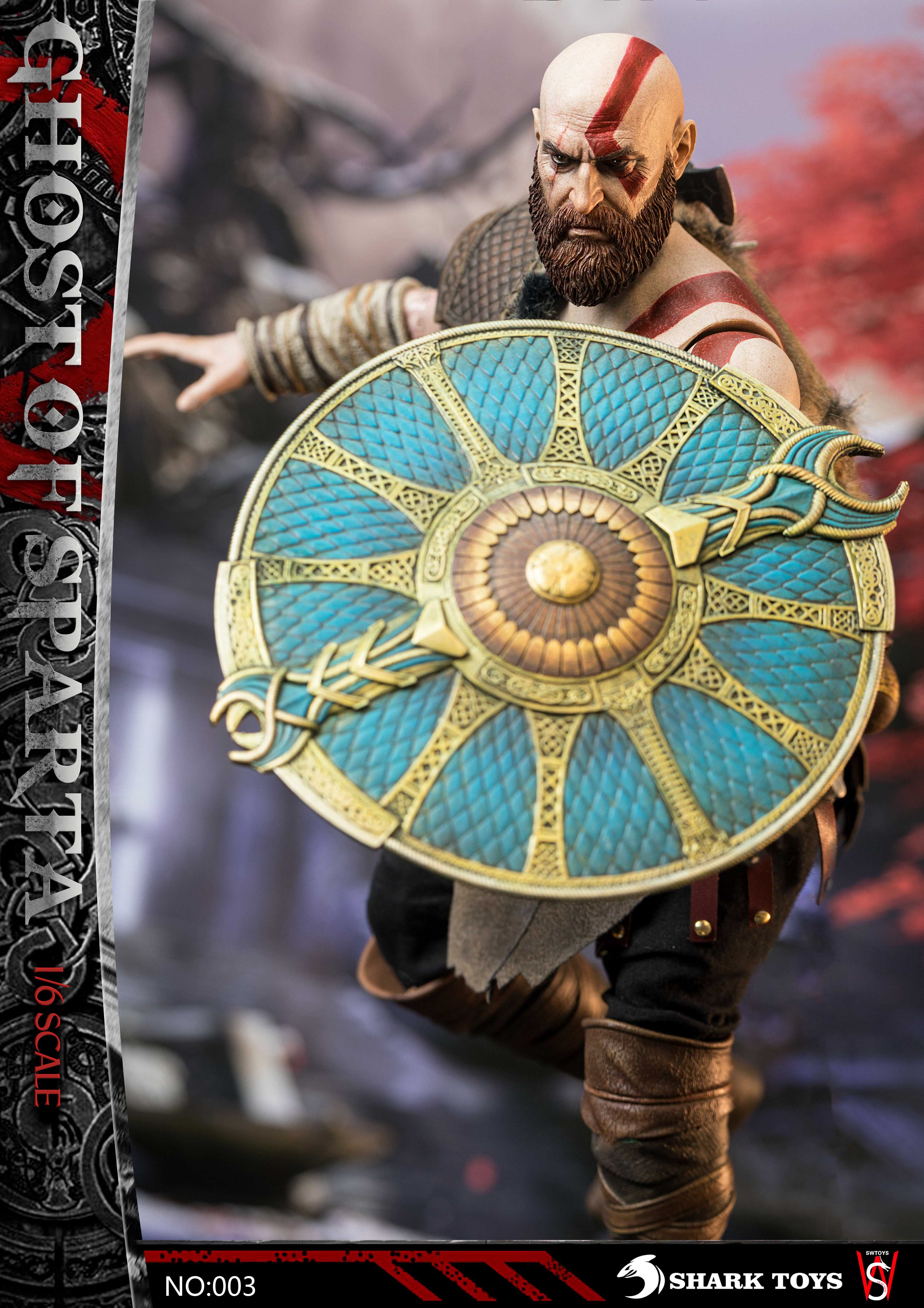 Shark Toys X SW Toys 1/6 Spartan Figure [SW-ST003] - EKIA