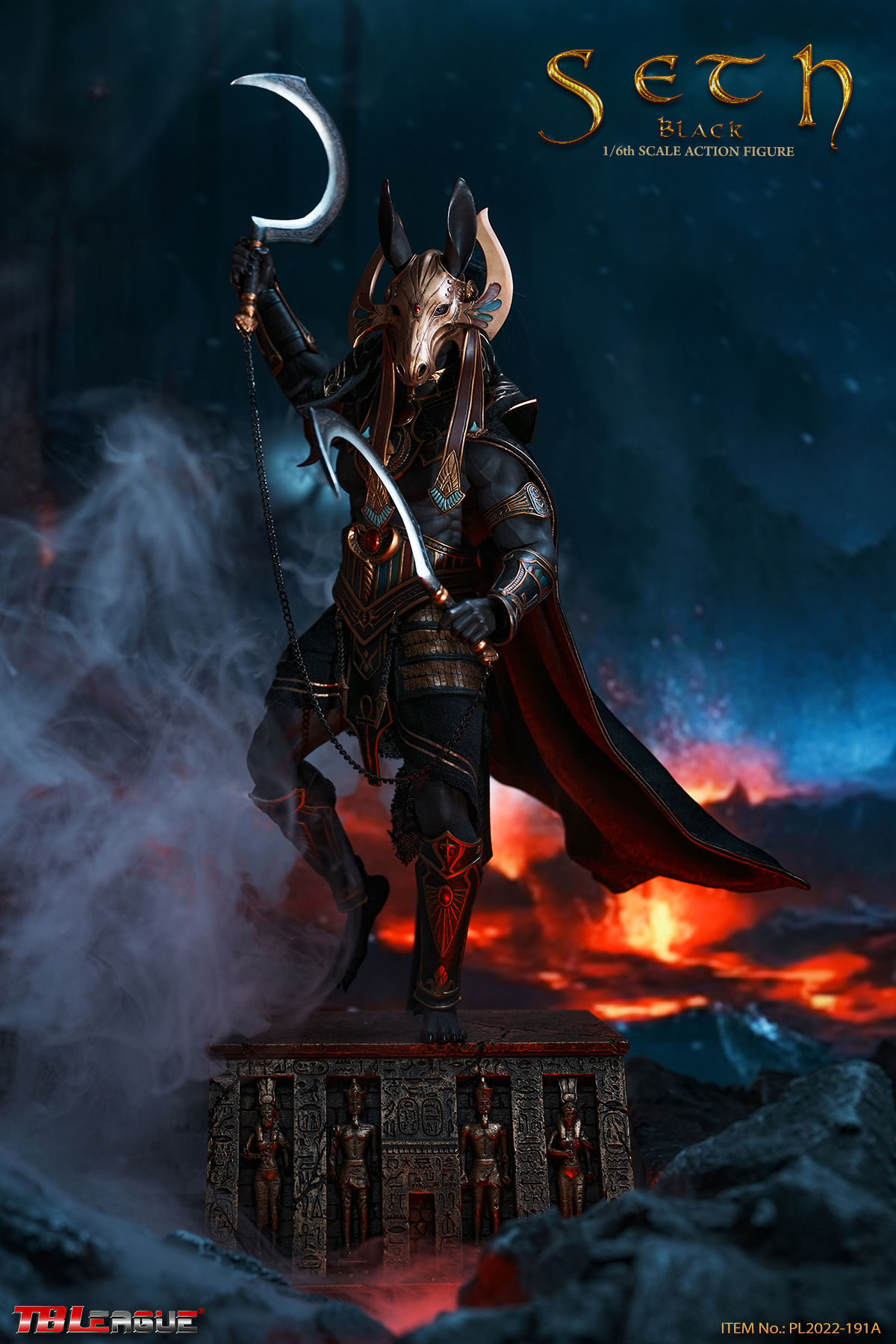 TBLeague エジプトのファラオ・ラミシス2世 Black 1/6 フィギュア専門店 -ソダチトイズ / TBLeague エジプトのファラオ
