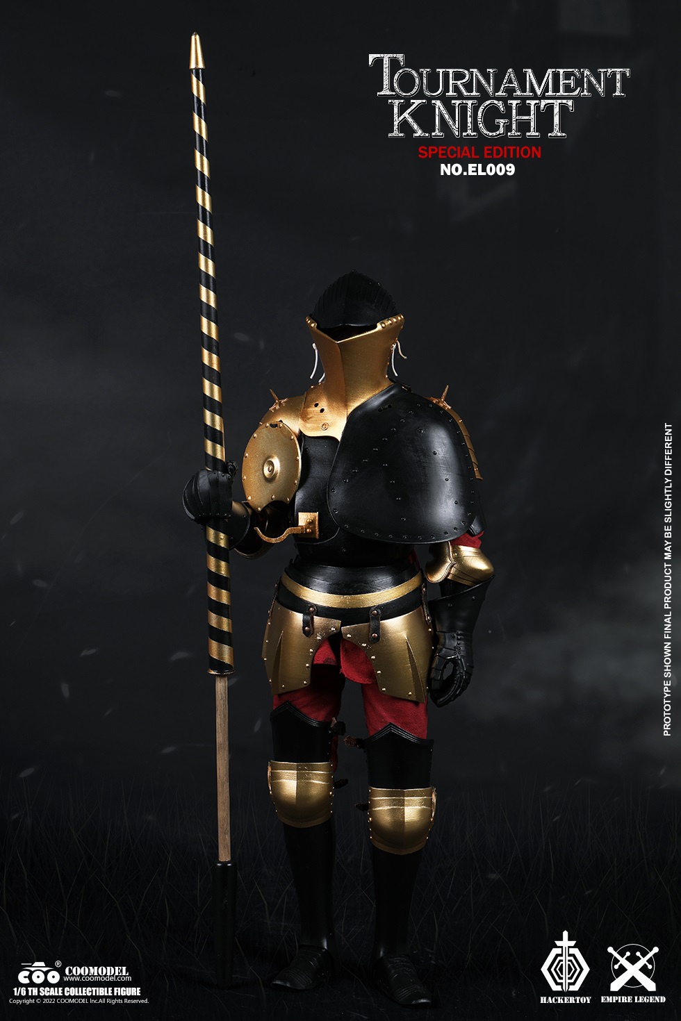 1/6 TOURNAMENT KNIGHT SPECIAL LEGEND VERSION Figure [CM-EL009