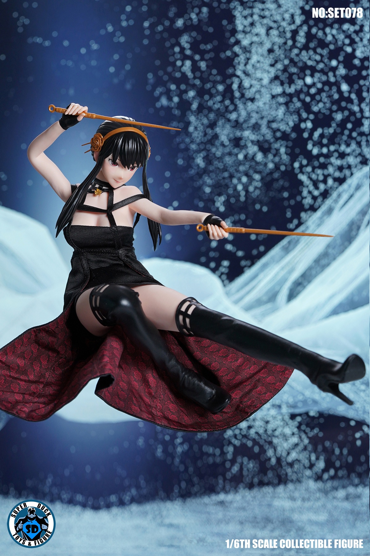 1/6 Super Duck Sexy Female Spy Assassin for TBLeague S34A Body