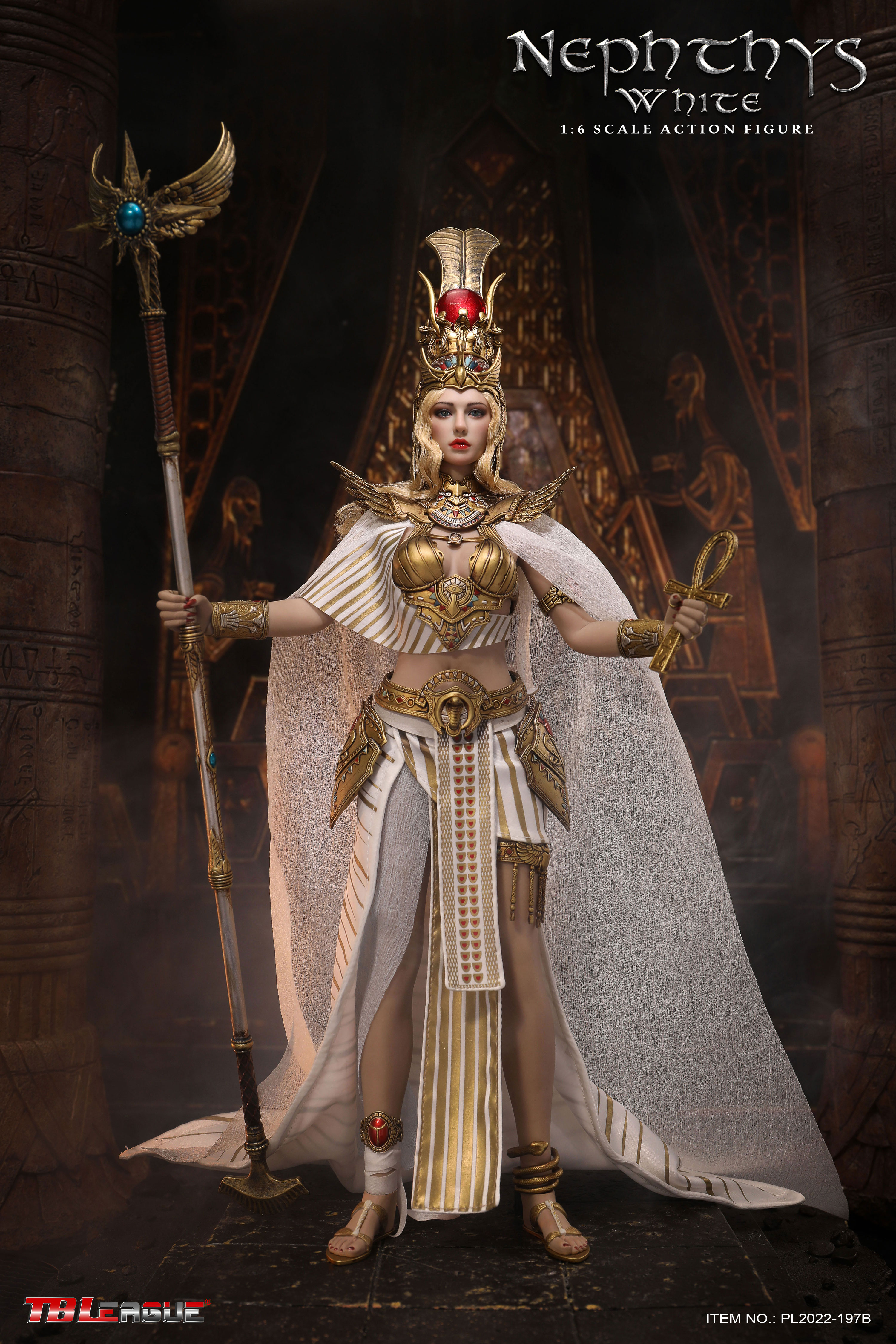 TBLeague 1/6 Egyptian Nephthys Mistress of the House in White