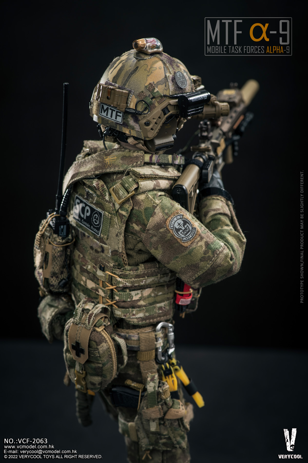 Very Cool 1/6 Mobile Task Force Alpha-9 Action Figure [VCF-2063