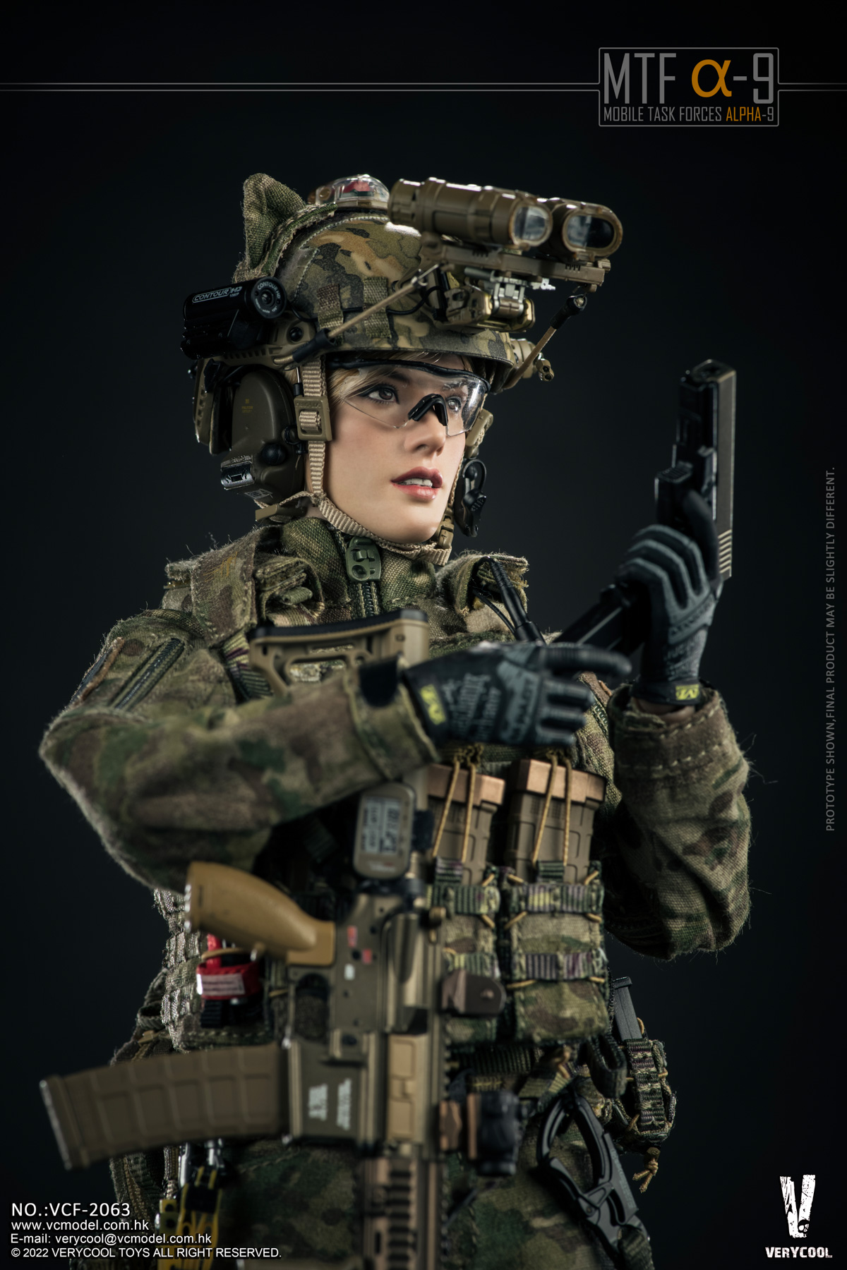 Very Cool 1/6 Mobile Task Force Alpha-9 Action Figure [VCF-2063]