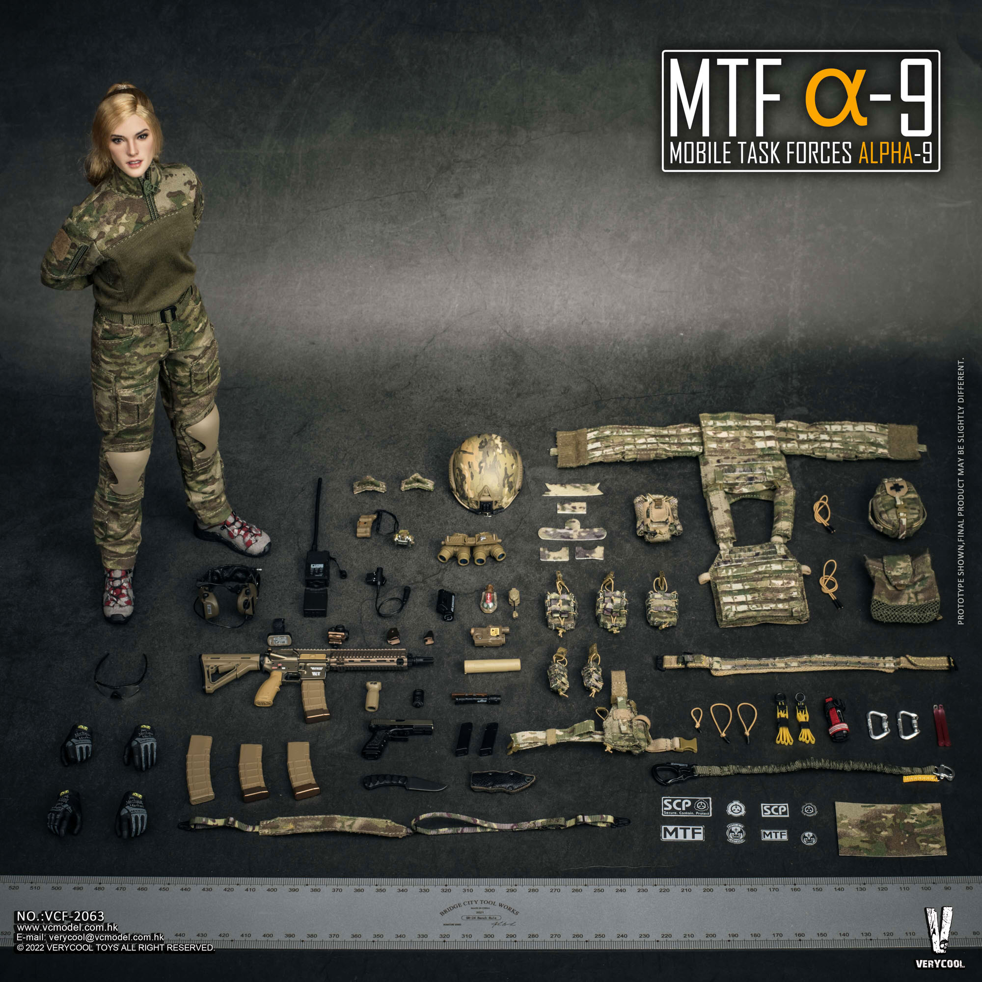 VERYCOOL 1/6 scale VCF-2036 German Military Officer Female Figure