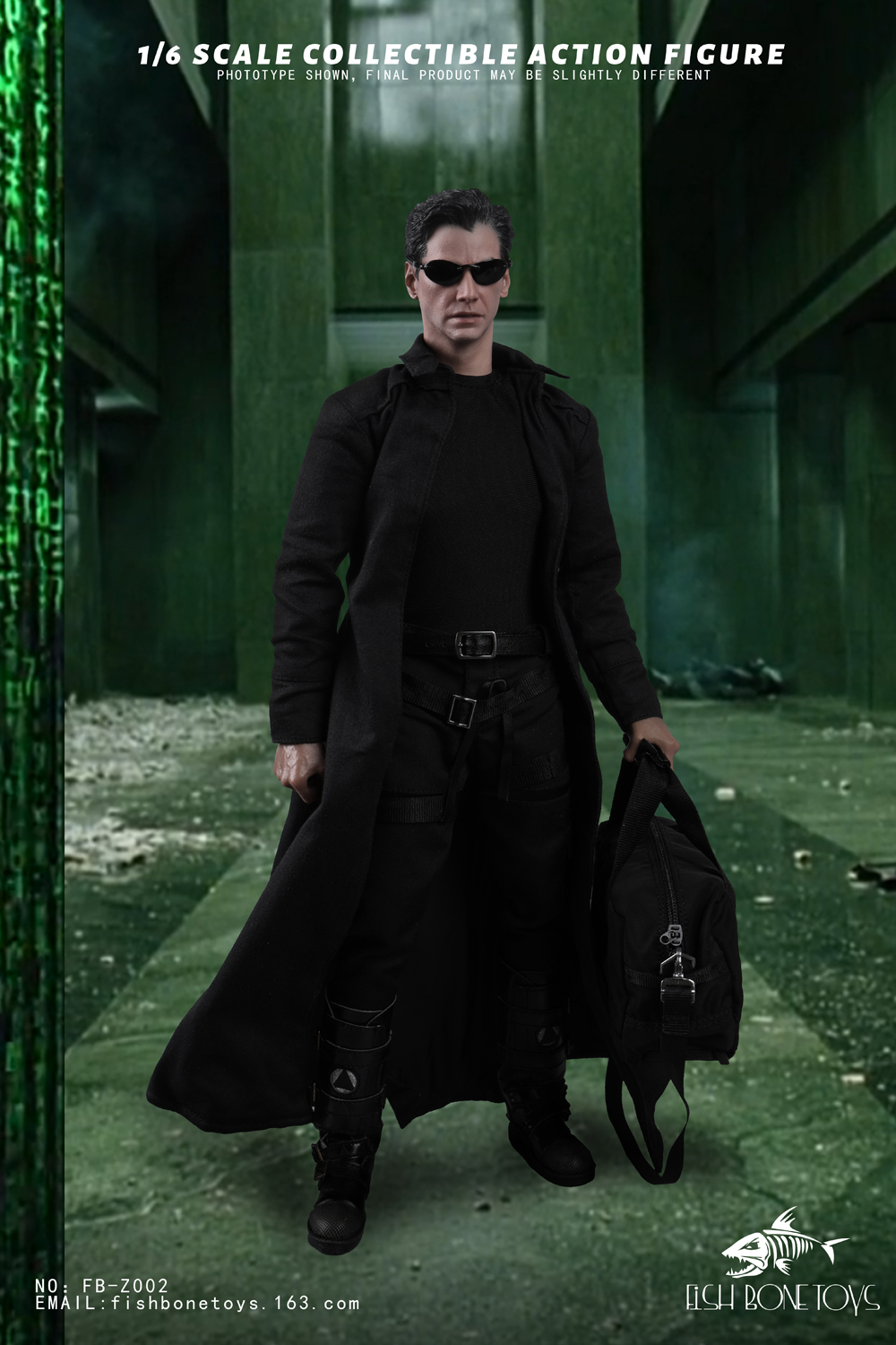 Fish Bone Toys Hacker Task 1/6 Action Figure [FB-Z002