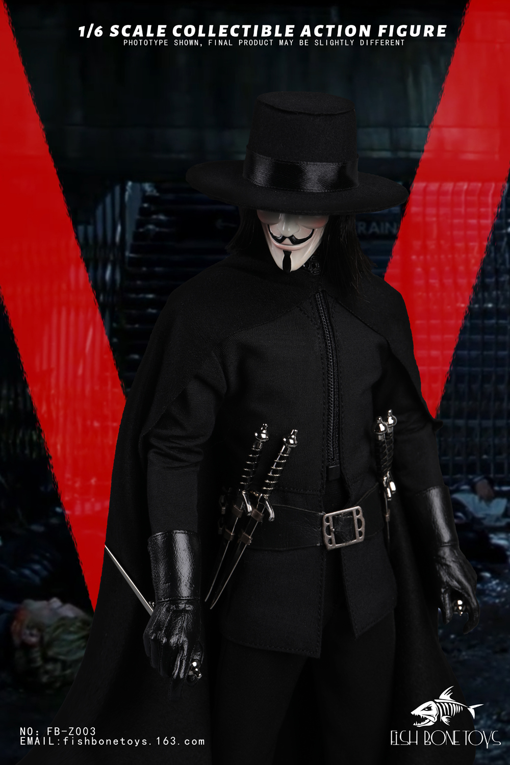 Bone Box toys Ask 1/6 アクションフィギュア BR9371D Fish Bone Toys V-shaped Action Team 1/6 Action Figure [FB-Z003