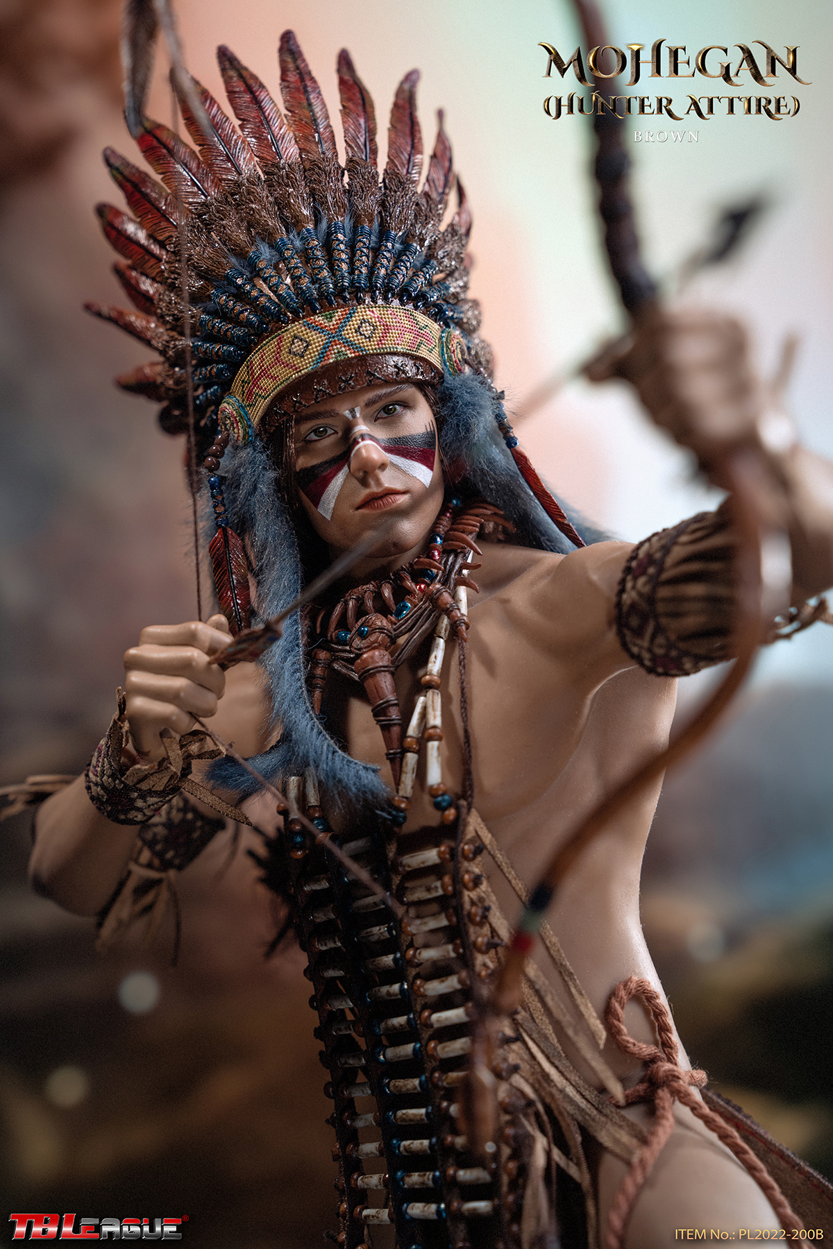 TBLeague 1/6 Mohegan Hunter Attire Brown Figure [PL2022-200B