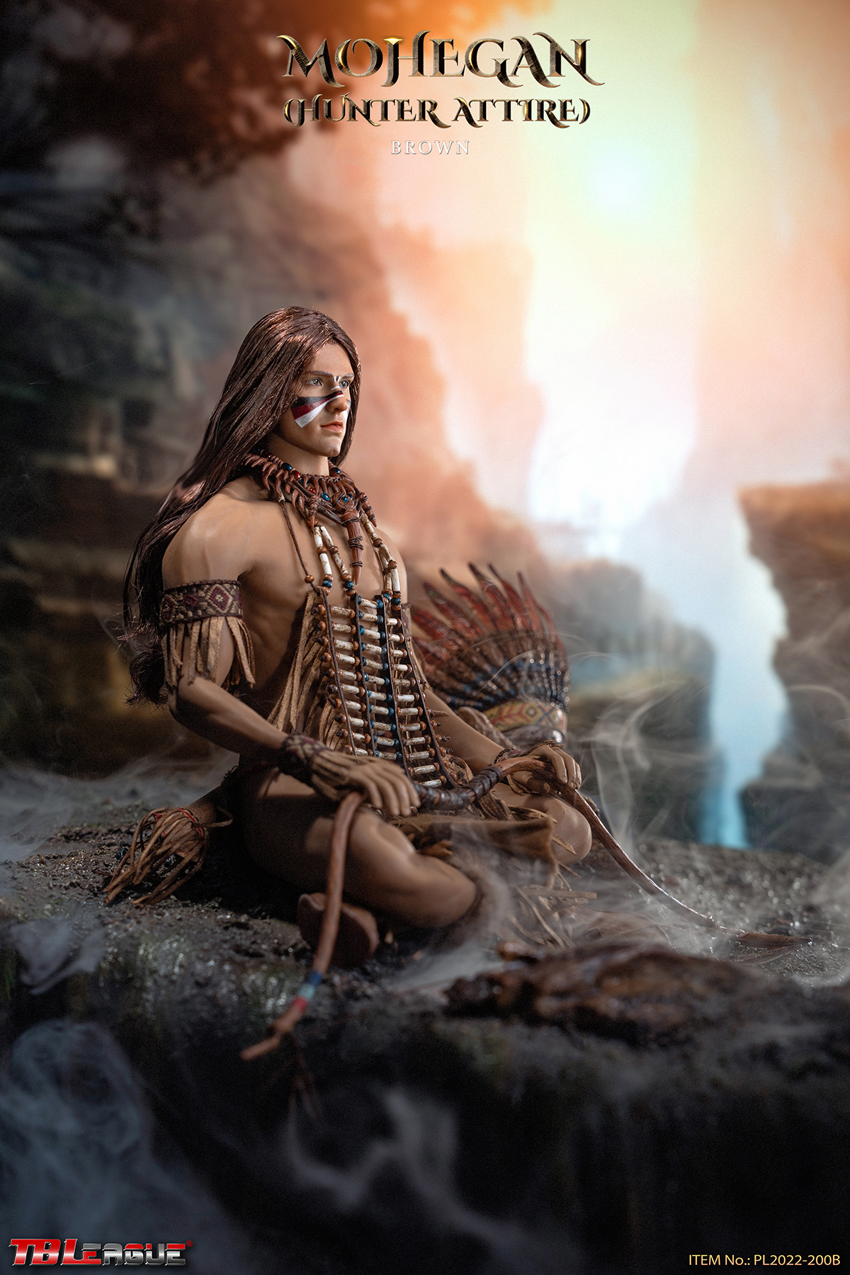 TBLeague 1/6 Mohegan Hunter Attire Brown Figure [PL2022-200B