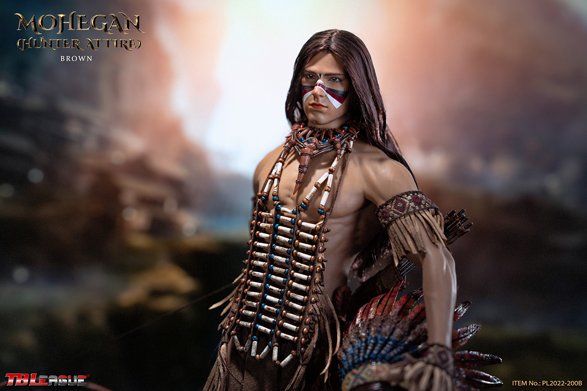 TBLeague 1/6 Mohegan Hunter Attire Brown Figure [PL2022-200B