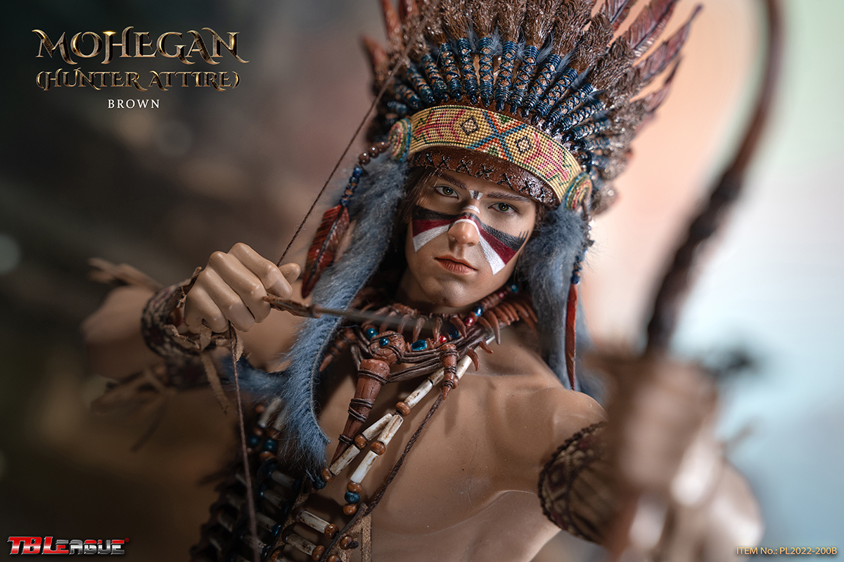 TBLeague 1/6 Mohegan Hunter Attire Brown Figure [PL2022-200B