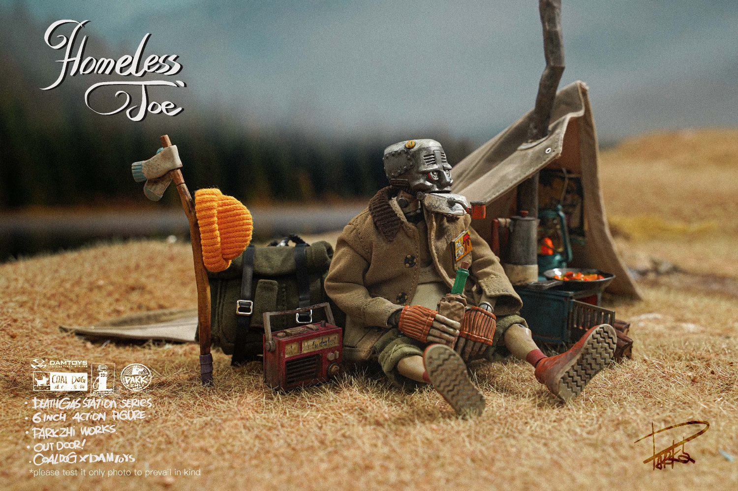 Damtoys x Coal Dog 1:12 Death Gas Station Series Homeless