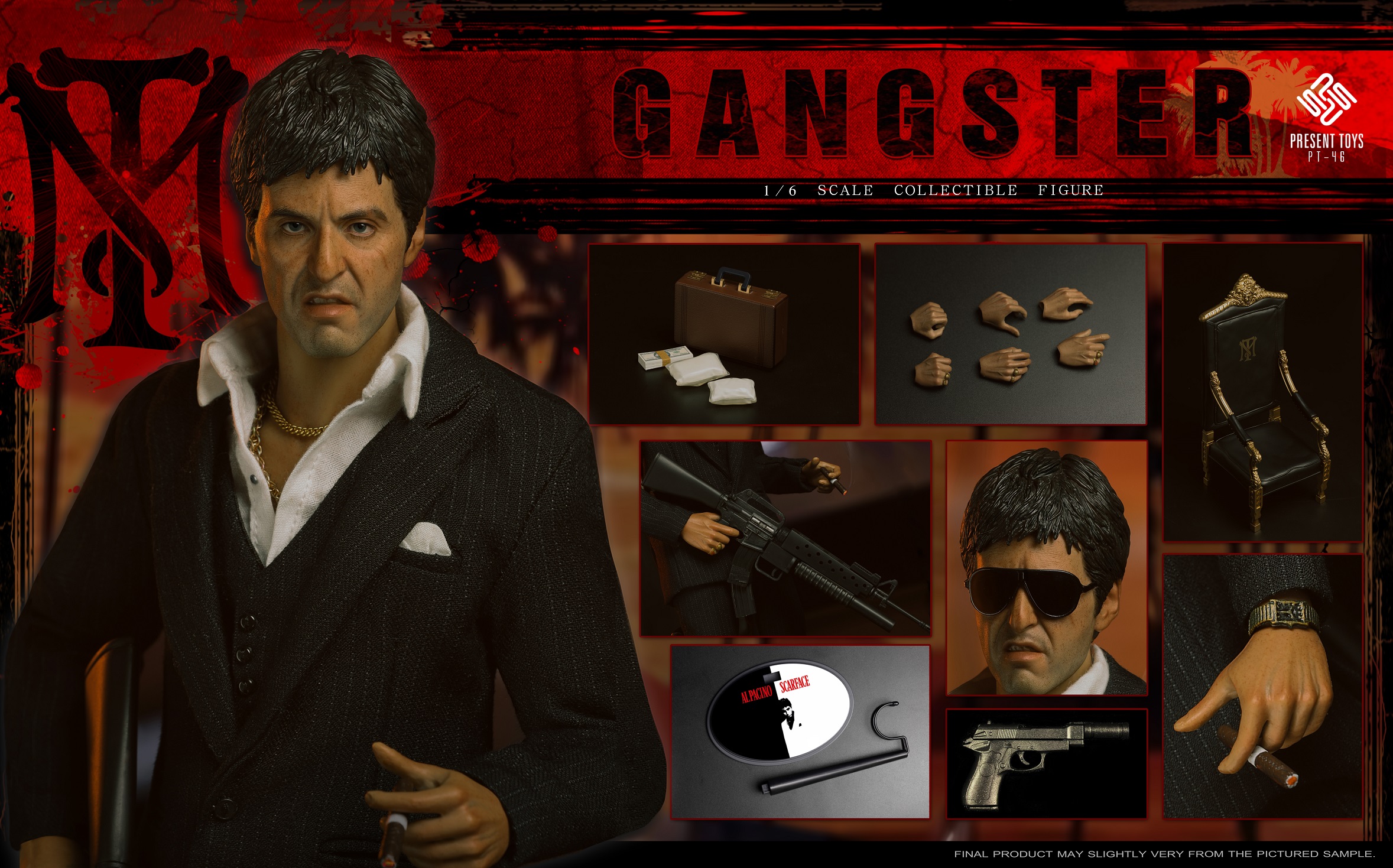 1/6 Present Toys Gangster Action Figure [PST-SP46] - EKIA Hobbies