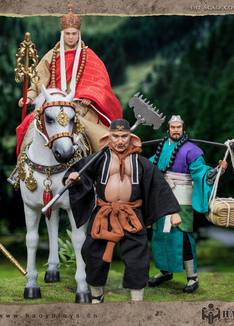 HaoYu Toys 1:12 Journey to the West Four Masters and Apprentices